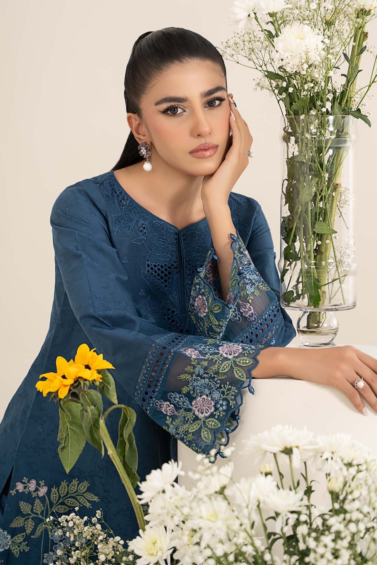 Maria B | Casual Pret 25 | DW-EF25-45 - Ladies Clothes -  Libasekhas