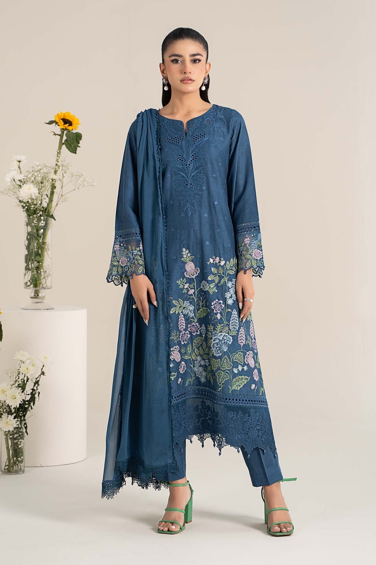 Maria B | Casual Pret 25 | DW-EF25-45 - Ladies Clothes -  Libasekhas