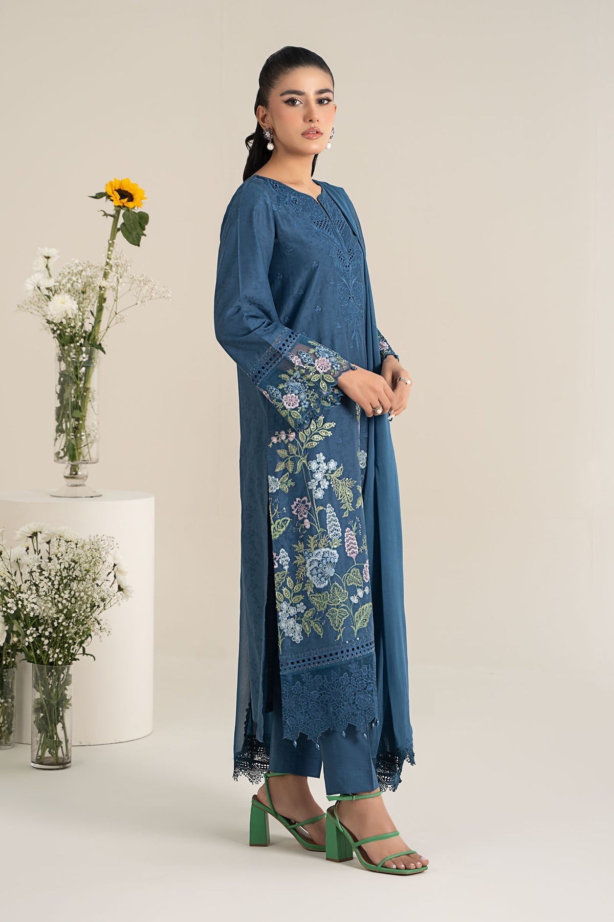 Maria B | Casual Pret 25 | DW-EF25-45 - Ladies Clothes -  Libasekhas