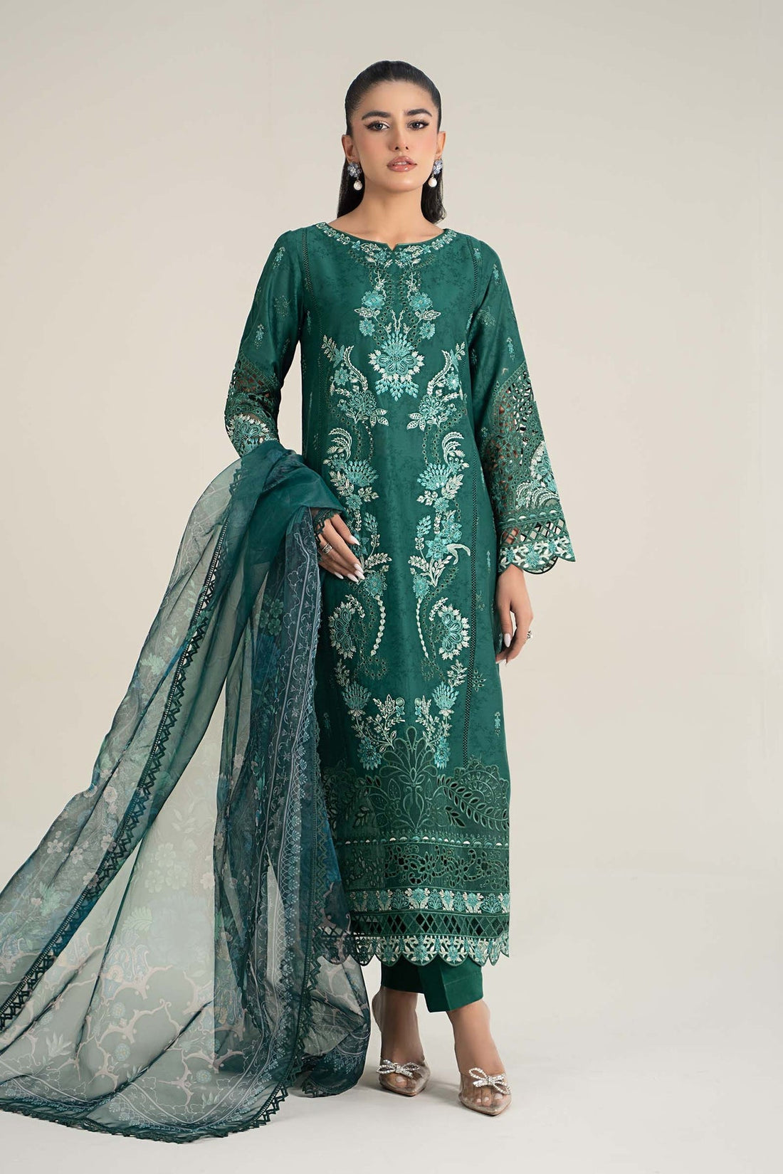 Maria B | Casual Pret 25 | DW-EF25-47 - by - Libasekhas UK - Registered Vendor of : Maria B - 100% Original Designer Dresss
