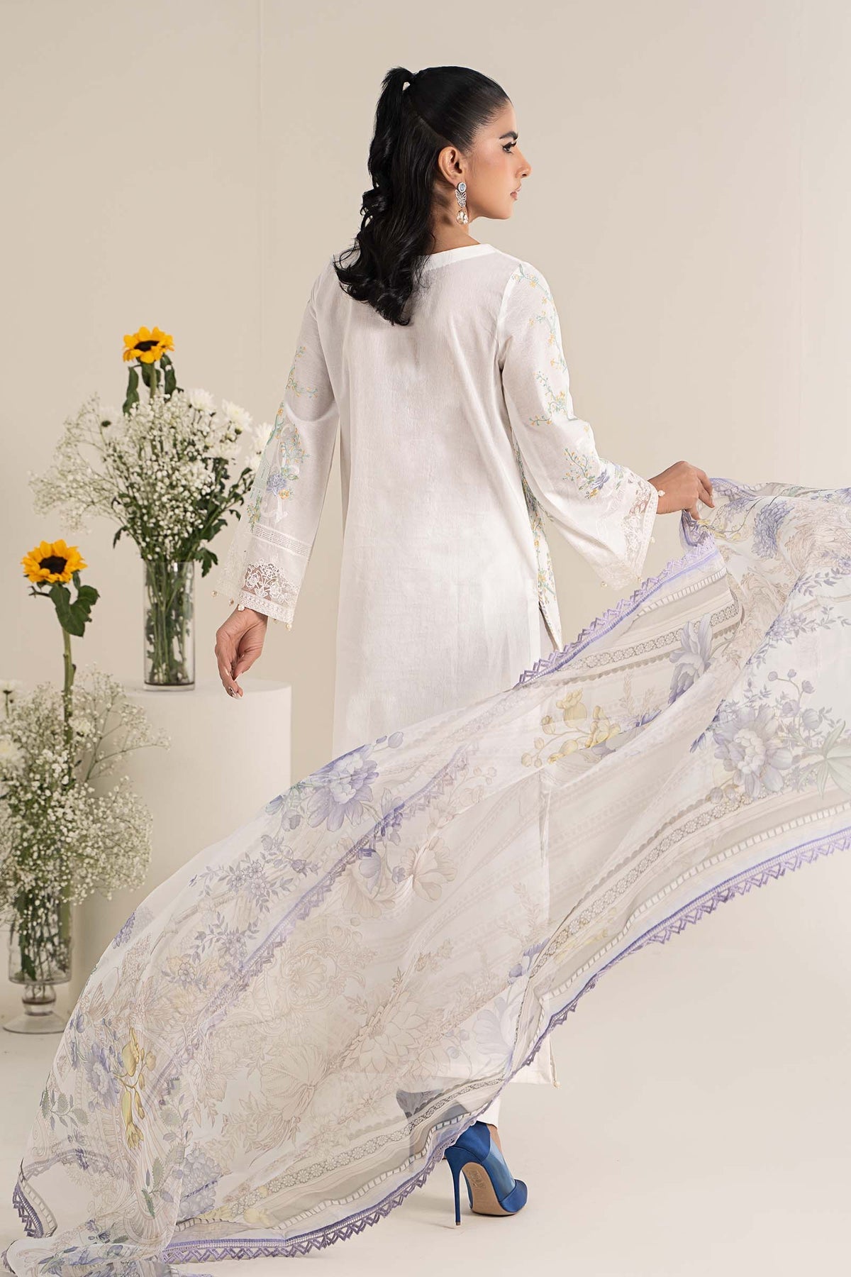 Maria B | Casual Pret 25 | DW-EF25-49 - Ladies Clothes -  Libasekhas