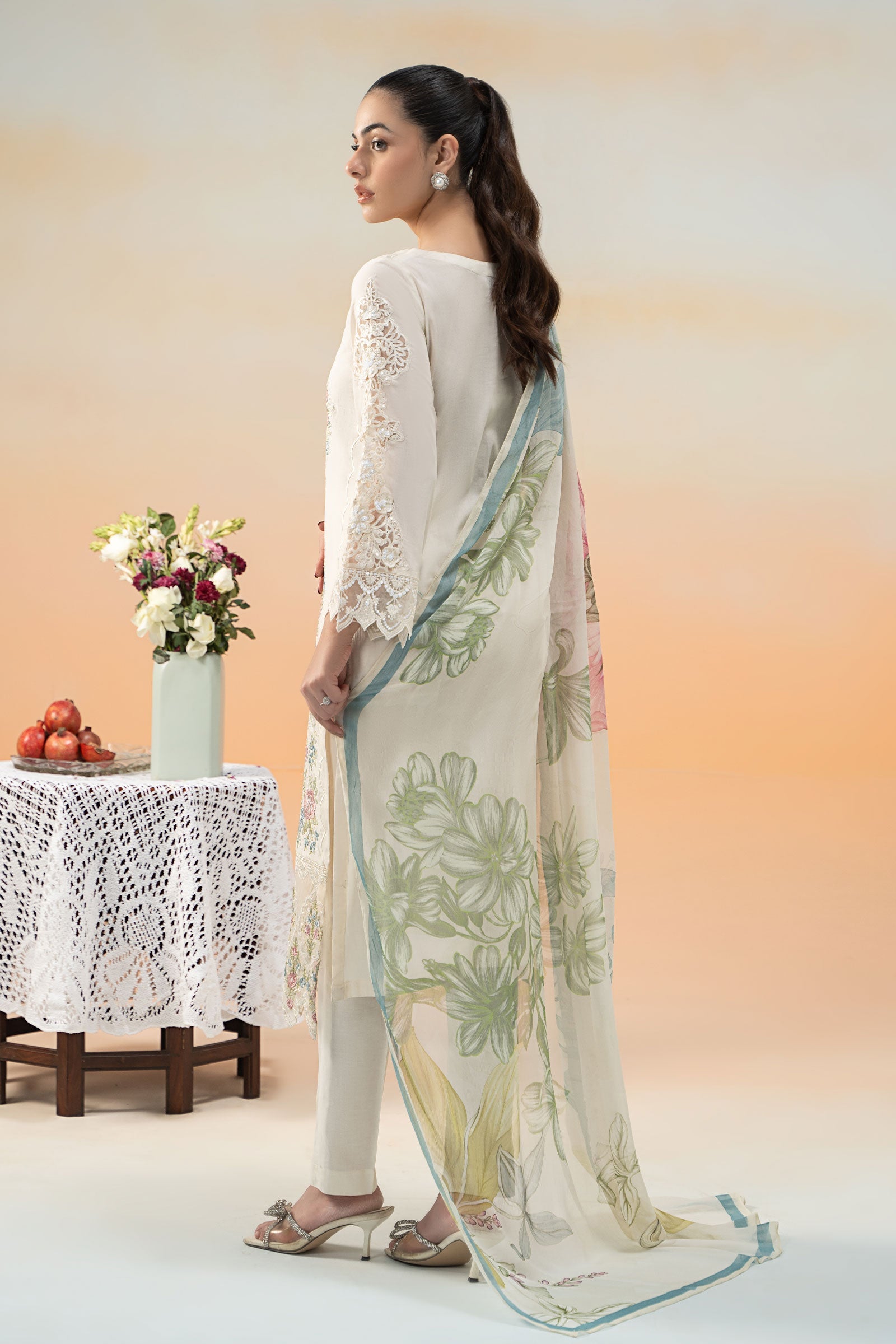 Maira B | Ready to Wear | DW-EF25-53 - by - Libasekhas UK - Registered Vendor of : Maria B - 100% Original Designer Dresss