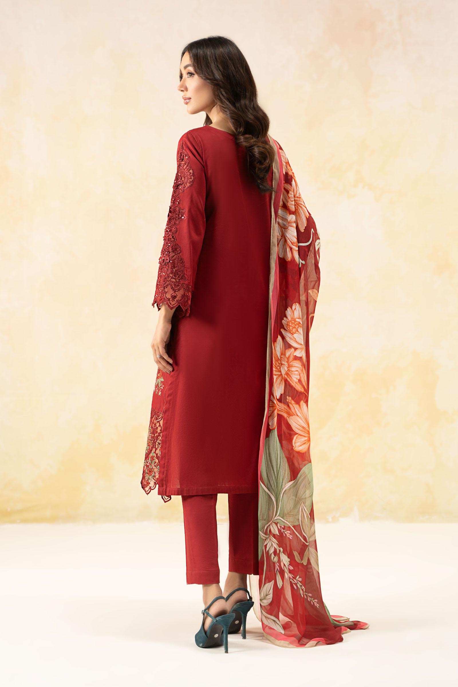 Maira B | Ready to Wear | DW-EF25-53 - by - Libasekhas UK - Registered Vendor of : Maria B - 100% Original Designer Dresss