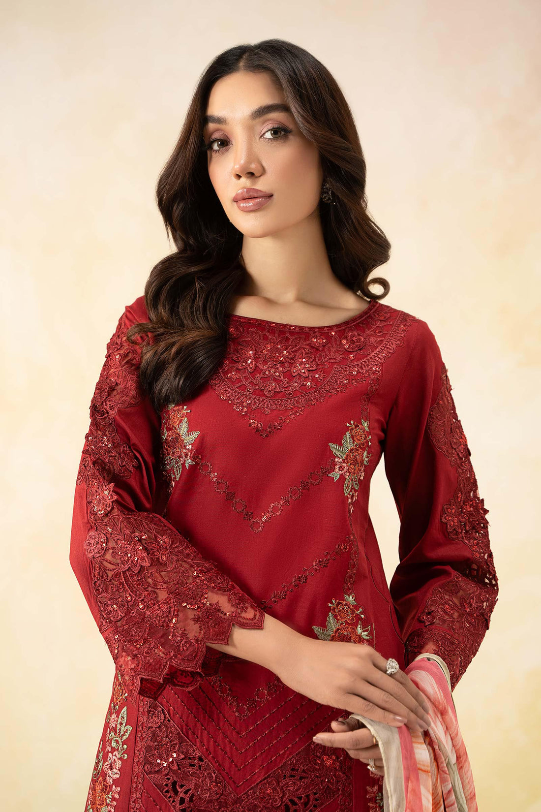 Maira B | Ready to Wear | DW-EF25-53 - by - Libasekhas UK - Registered Vendor of : Maria B - 100% Original Designer Dresss