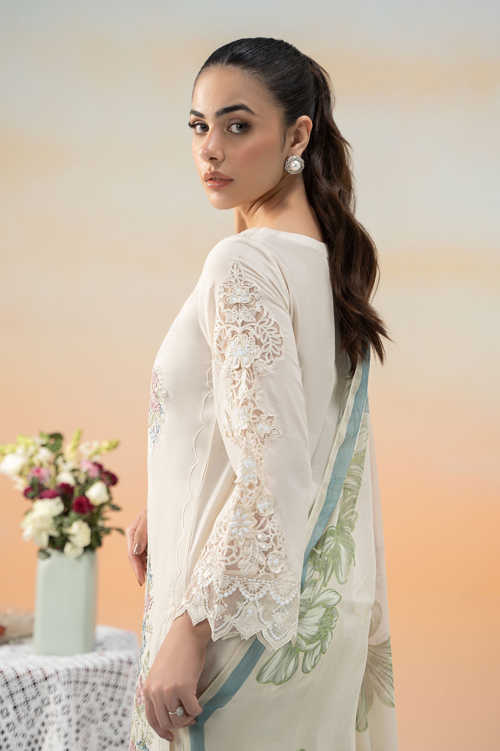 Maira B | Ready to Wear | DW-EF25-53 - by - Libasekhas UK - Registered Vendor of : Maria B - 100% Original Designer Dresss