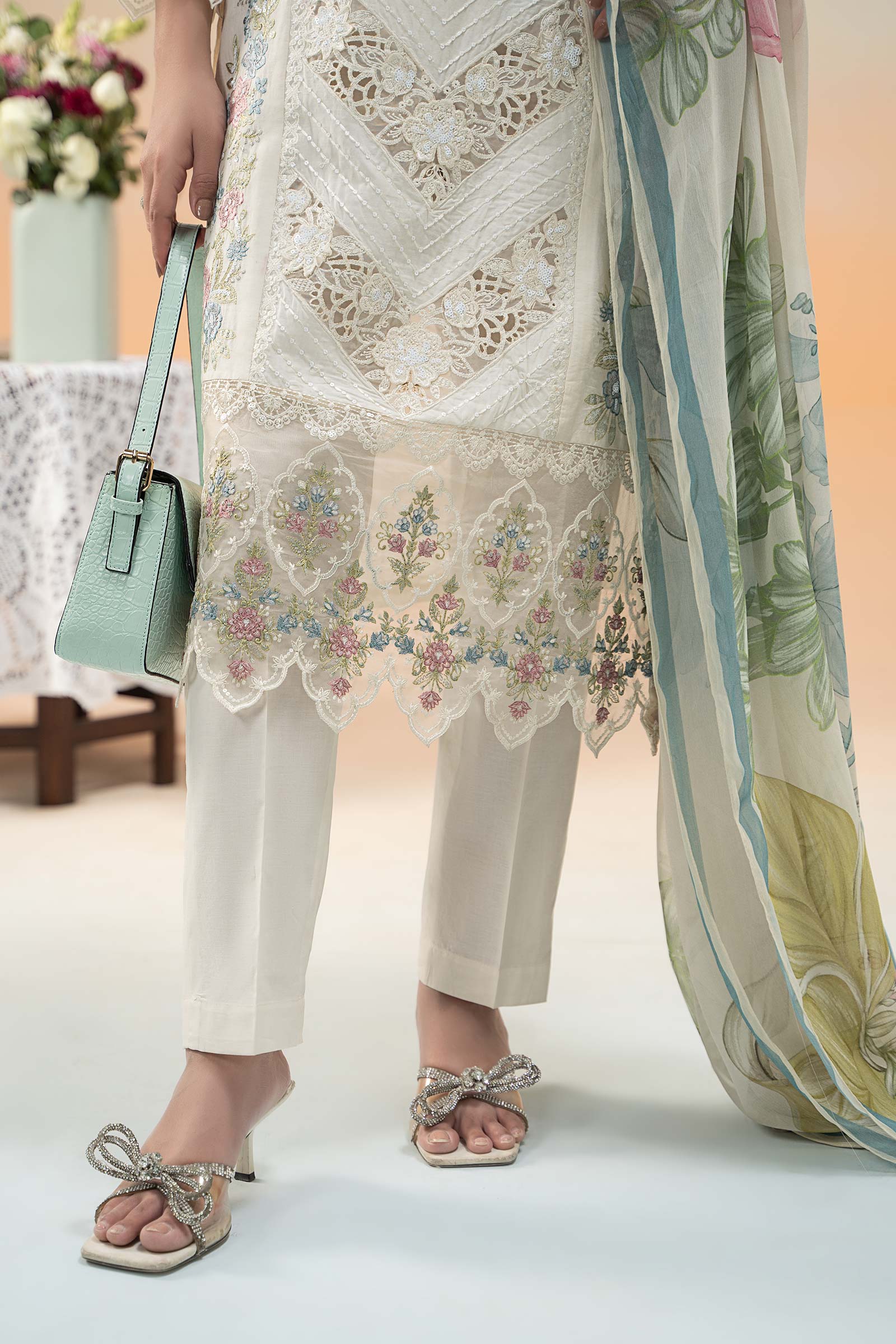 Maira B | Ready to Wear | DW-EF25-53 - by - Libasekhas UK - Registered Vendor of : Maria B - 100% Original Designer Dresss