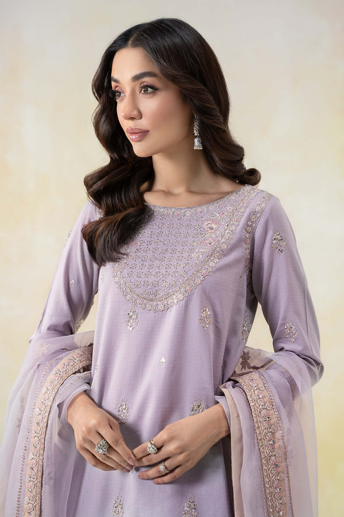 Maira B | Ready to Wear | DW-EF25-58 - by - Libasekhas UK - Registered Vendor of : Maria B - 100% Original Designer Dresss