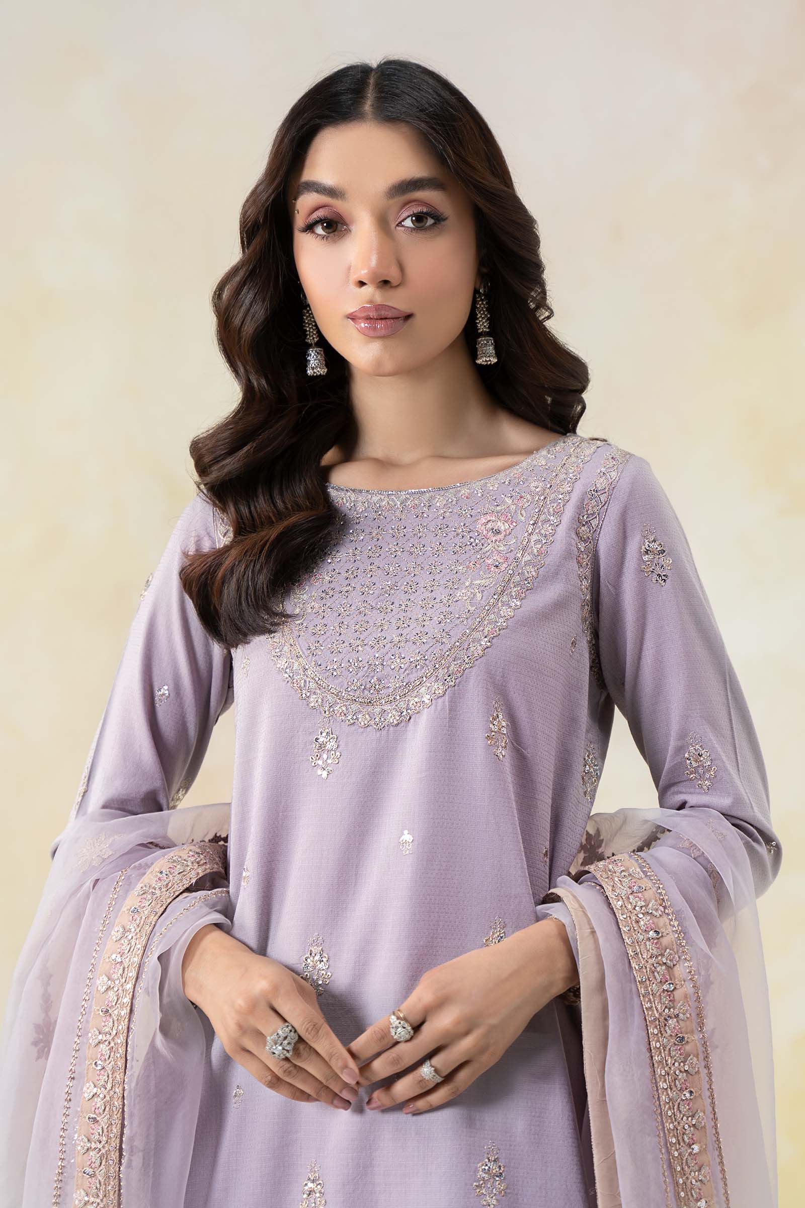Maira B | Ready to Wear | DW-EF25-58 - by - Libasekhas UK - Registered Vendor of : Maria B - 100% Original Designer Dresss