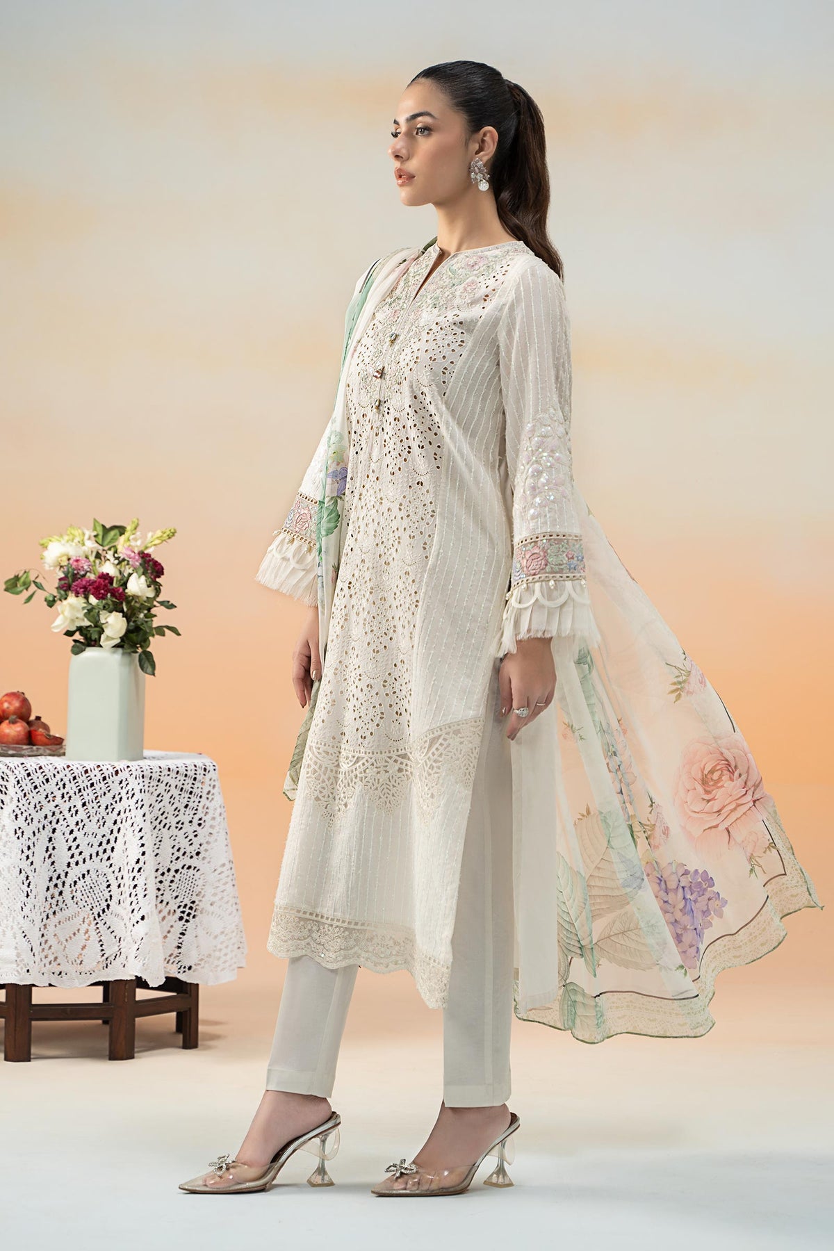 Maria B | Formal Wears | DW-EF25-66 - by - Libasekhas UK - Registered Vendor of : Maria B - 100% Original Designer Dresss