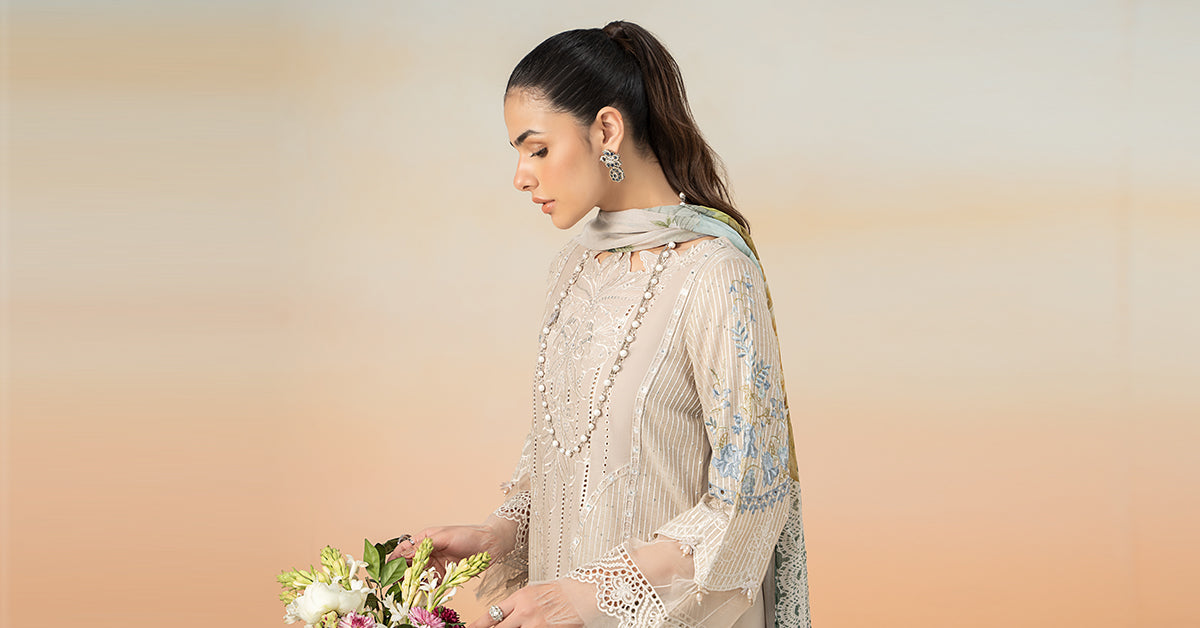 Maira B | Ready to Wear | DW-EF25-67 - by - Libasekhas UK - Registered Vendor of : Maria B - 100% Original Designer Dresss