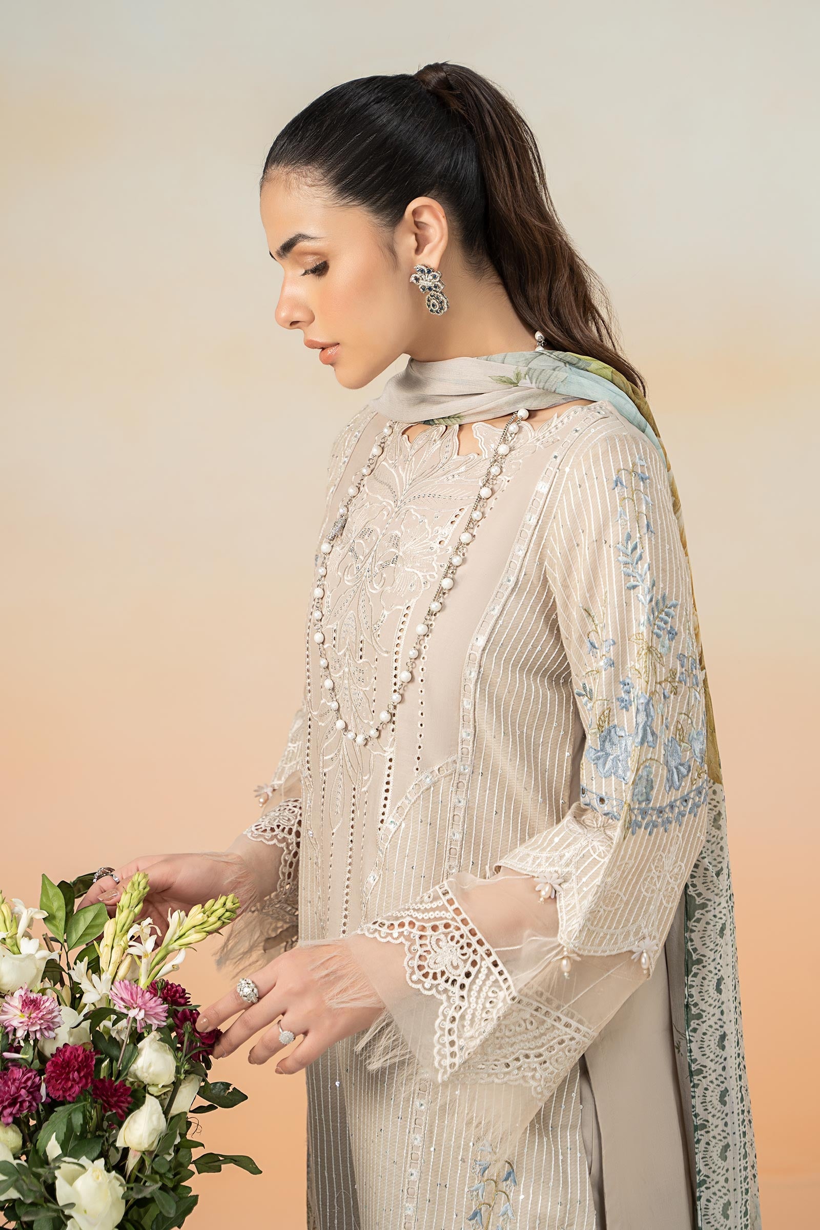 Maira B | Ready to Wear | DW-EF25-67 - by - Libasekhas UK - Registered Vendor of : Maria B - 100% Original Designer Dresss