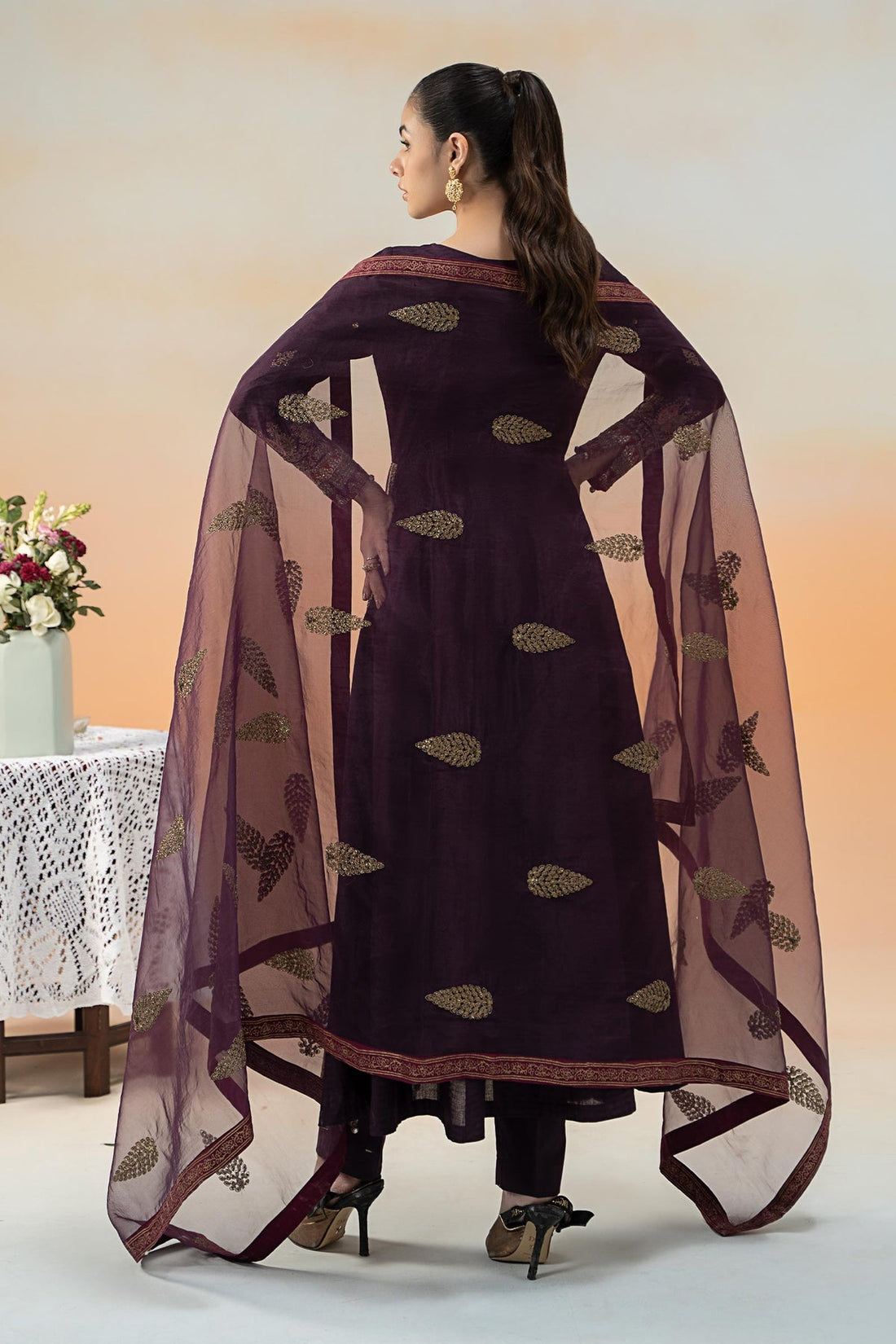 Maria B | Formal Wears | DW-EF25-68 - by - Libasekhas UK - Registered Vendor of : Maria B - 100% Original Designer Dresss