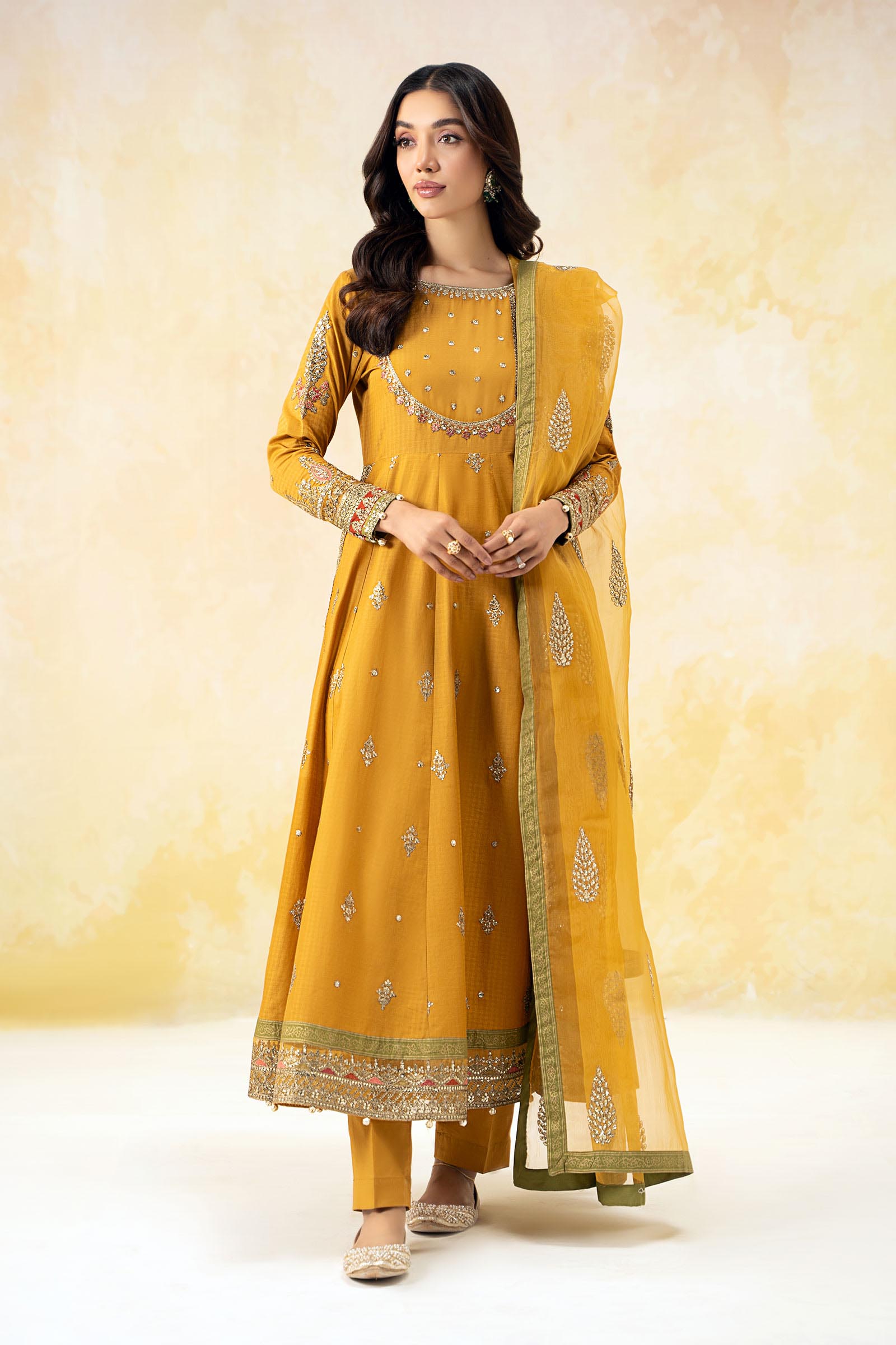 Maira B | Ready to Wear | DW-EF25-68 - by - Libasekhas UK - Registered Vendor of : Maria B - 100% Original Designer Dresss