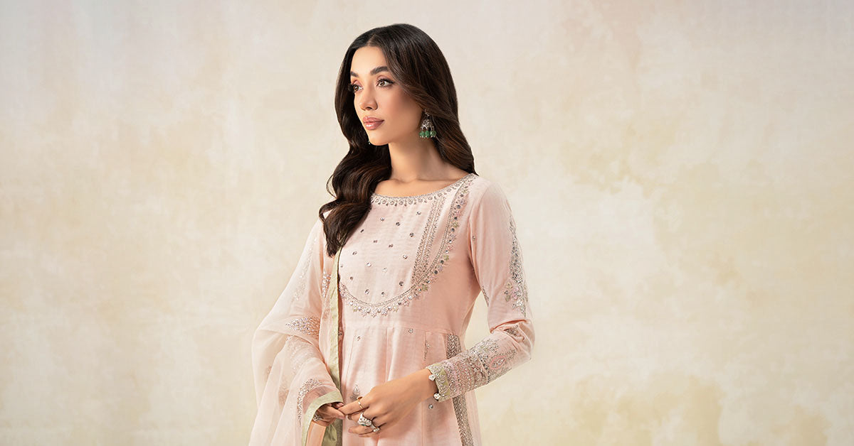 Maira B | Ready to Wear | DW-EF25-68 - by - Libasekhas UK - Registered Vendor of : Maria B - 100% Original Designer Dresss
