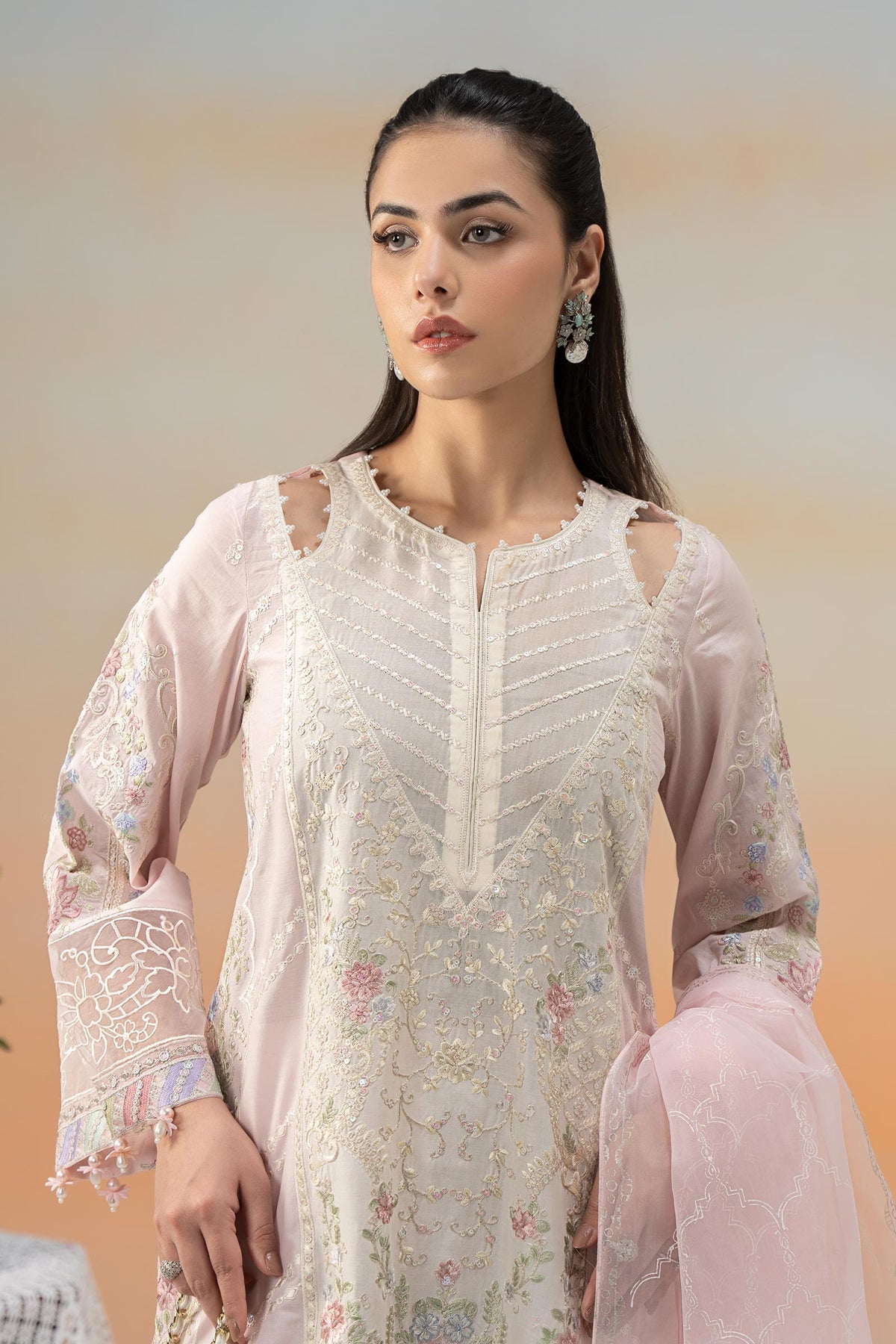 Maria B | Formal Wears | DW-EF25-69 - by - Libasekhas UK - Registered Vendor of : Maria B - 100% Original Designer Dresss