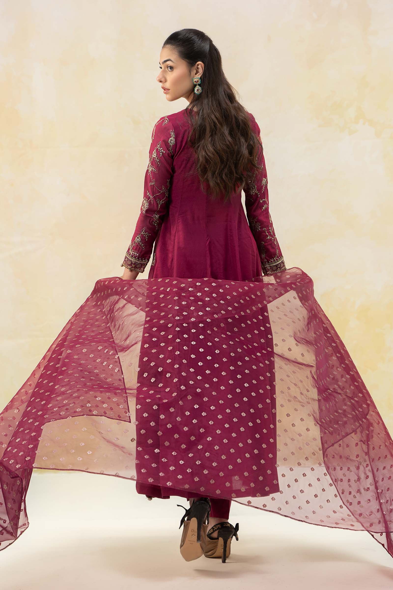 Maira B | Ready to Wear | DW-EF25-78 - by - Libasekhas UK - Registered Vendor of : Maria B - 100% Original Designer Dresss