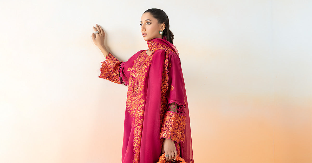 Maira B | Ready to Wear | DW-EF25-95 - by - Libasekhas UK - Registered Vendor of : Maria B - 100% Original Designer Dresss