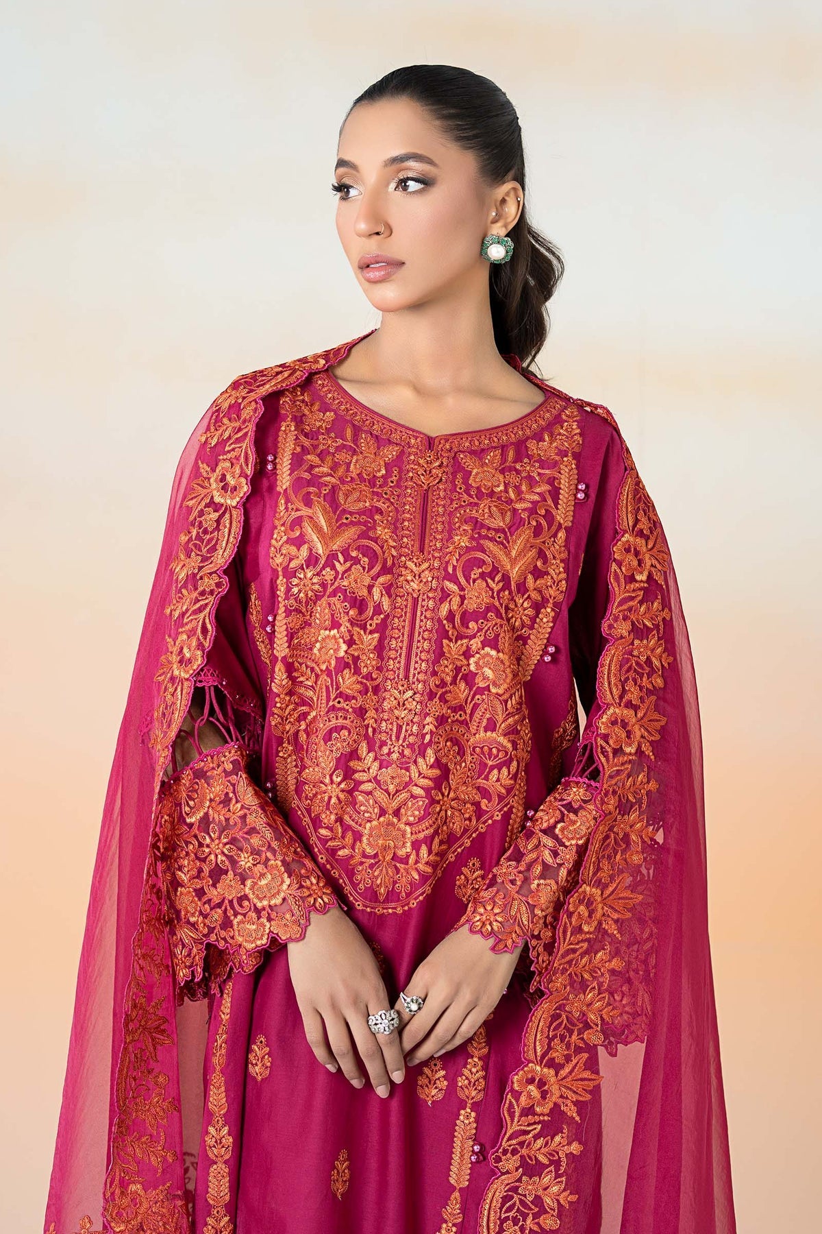 Maria B | Casual Pret 25 | DW-EF25-95 - by - Libasekhas UK - Registered Vendor of : Maria B - 100% Original Designer Dresss