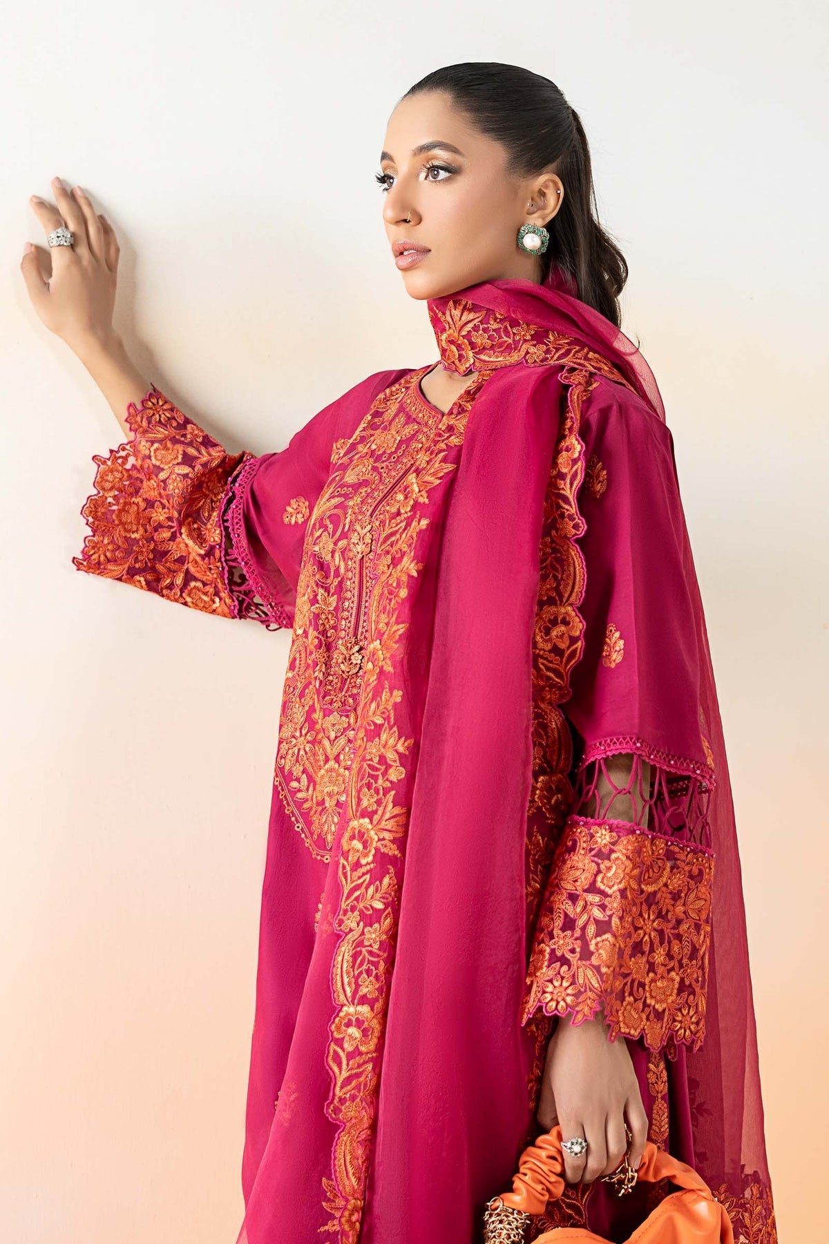 Maria B | Casual Pret 25 | DW-EF25-95 - by - Libasekhas UK - Registered Vendor of : Maria B - 100% Original Designer Dresss