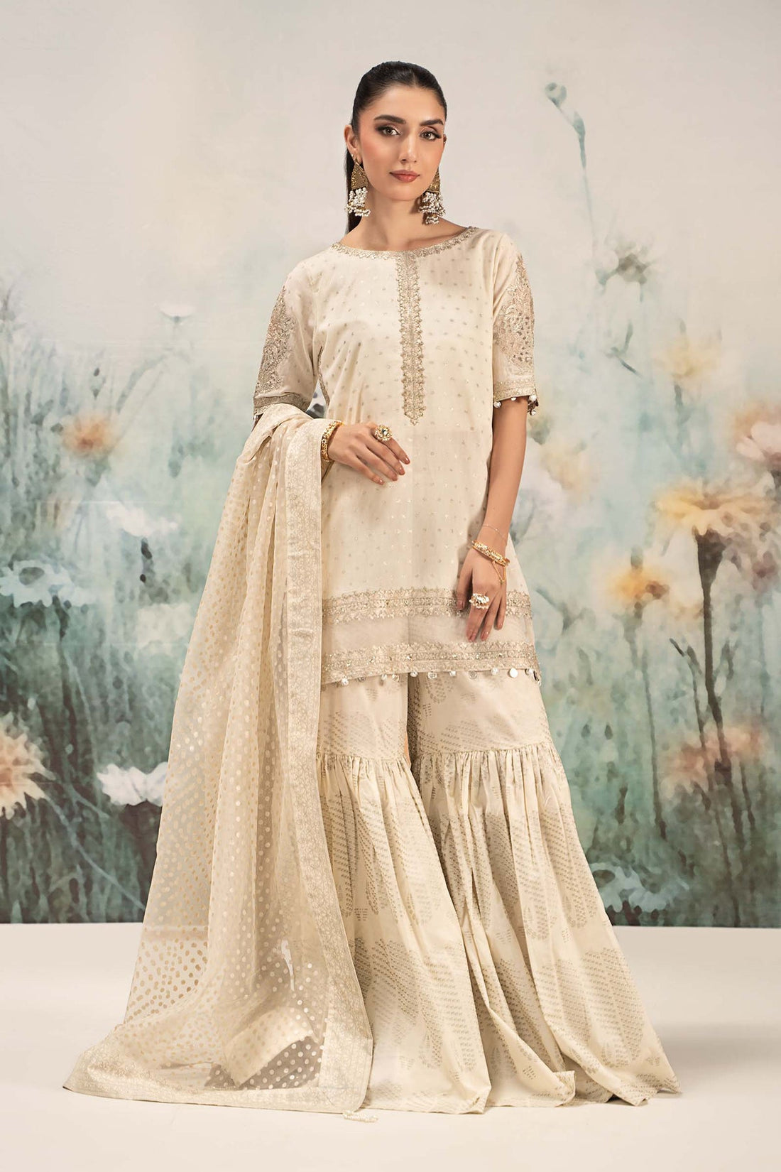 Maria B | Casual Pret 25 | DW-EF25-98 - by - Libasekhas UK - Registered Vendor of : Maria B - 100% Original Designer Dresss