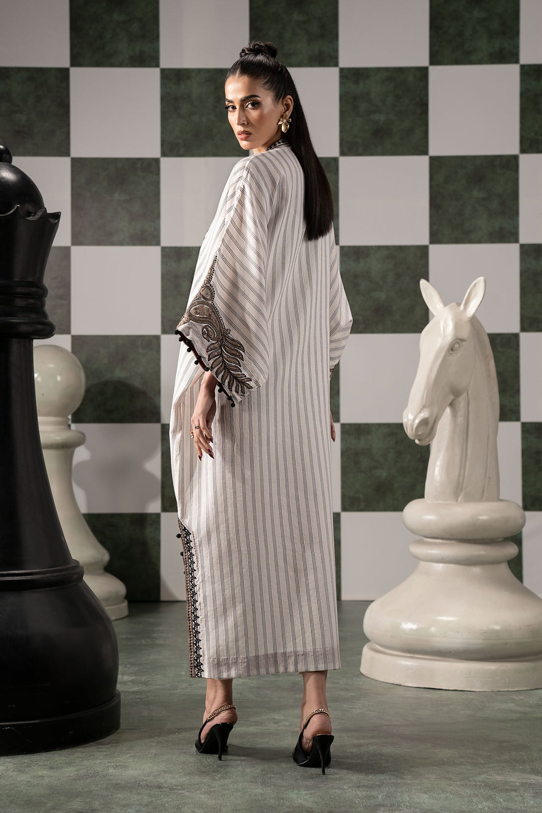 Maria B | Eid Festive Pret | DW-EF26-01 - by Libasekhas UK - Registered Vendor of : Maria B - 100% Original Designer Dress