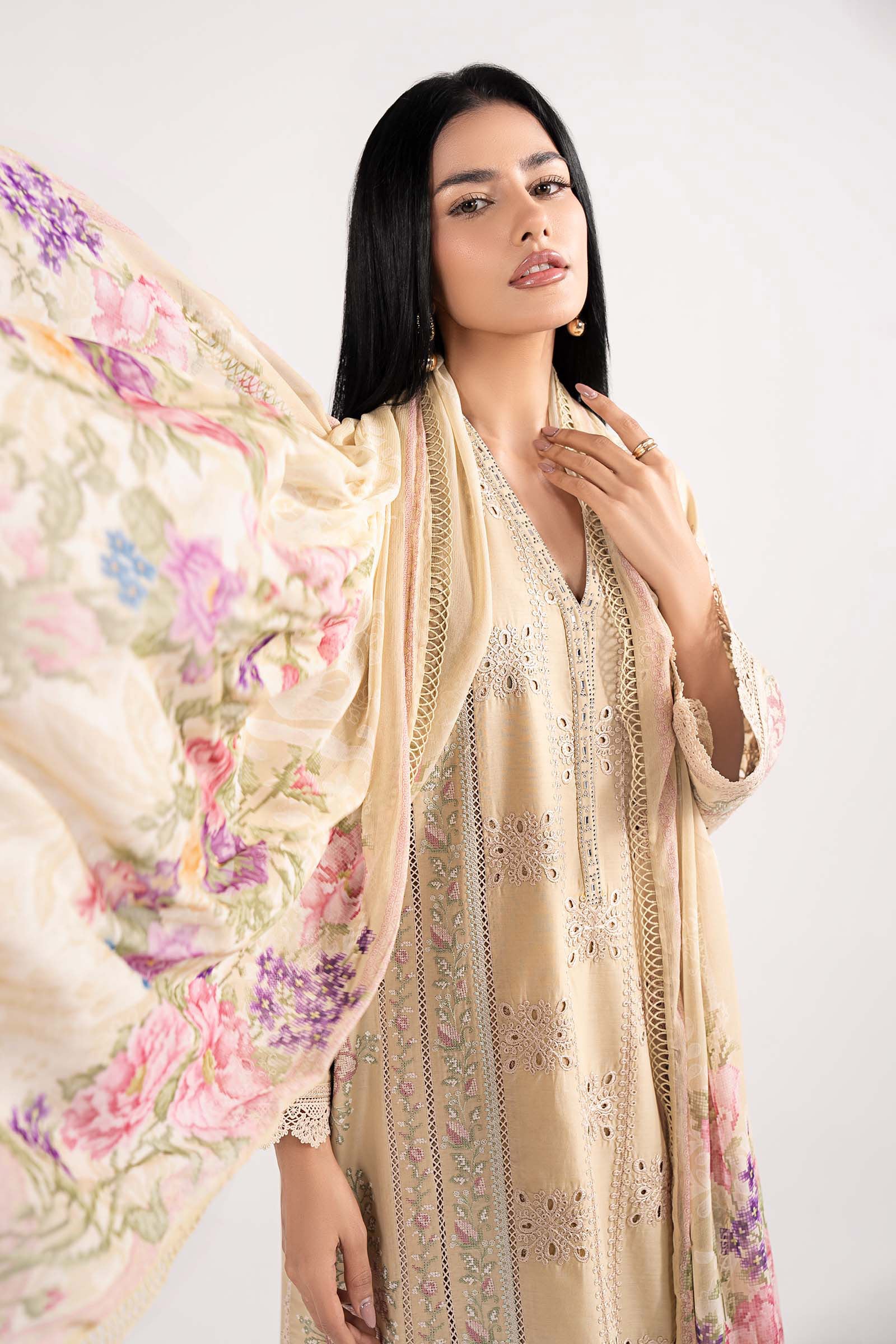 Maria B | Eid Festive Pret | DW-EF26-09 - by Libasekhas UK - Registered Vendor of : Maria B - 100% Original Designer Dress