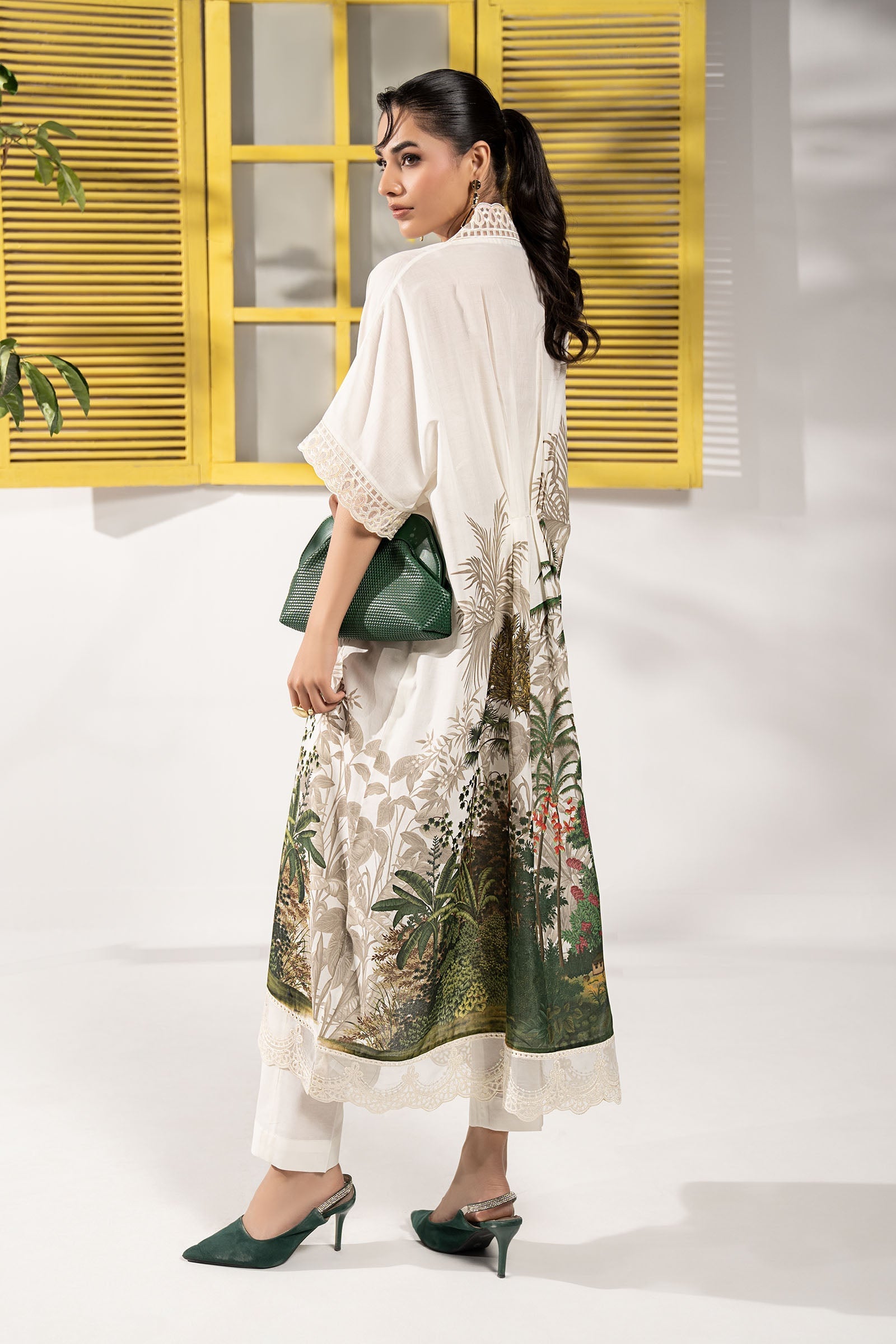 Maria B | Eid Festive Pret | DW-EF26-132 - by Libasekhas UK - Registered Vendor of : Maria B - 100% Original Designer Dress