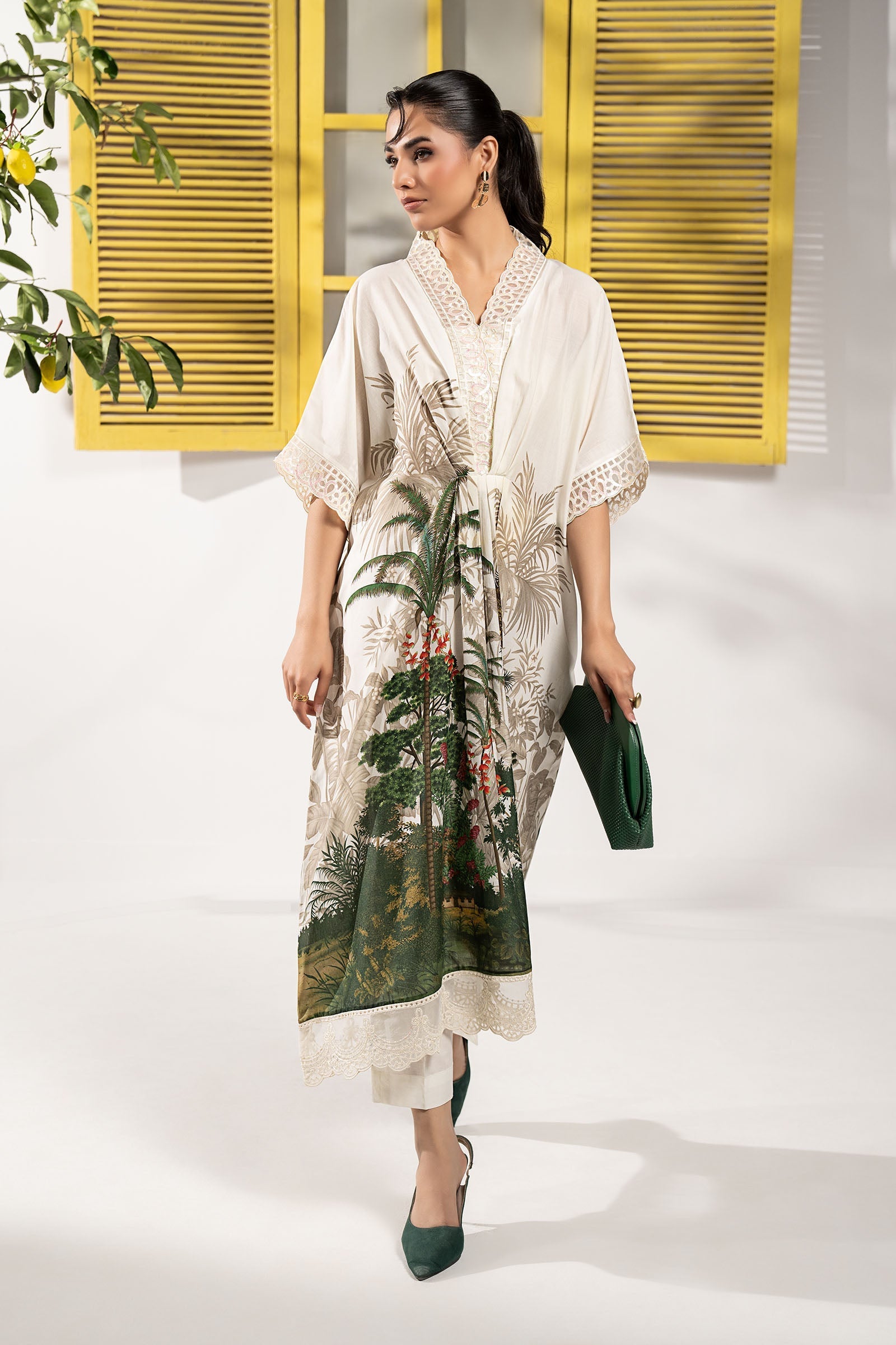 Maria B | Eid Festive Pret | DW-EF26-132 - by Libasekhas UK - Registered Vendor of : Maria B - 100% Original Designer Dress