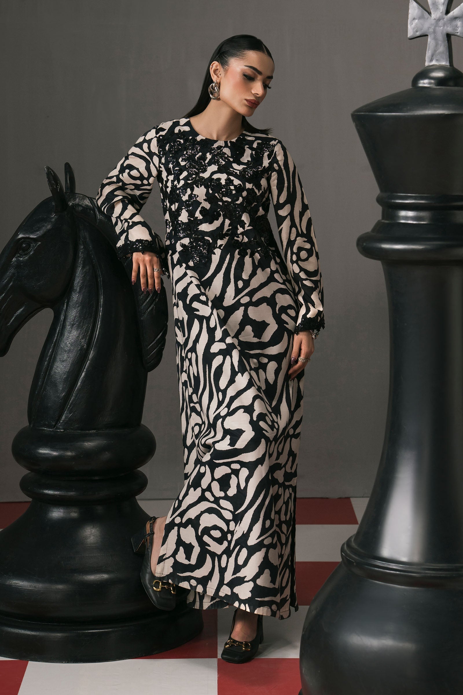 Maria B | Eid Festive Pret | DW-EF26-14 - by Libasekhas UK - Registered Vendor of : Maria B - 100% Original Designer Dress