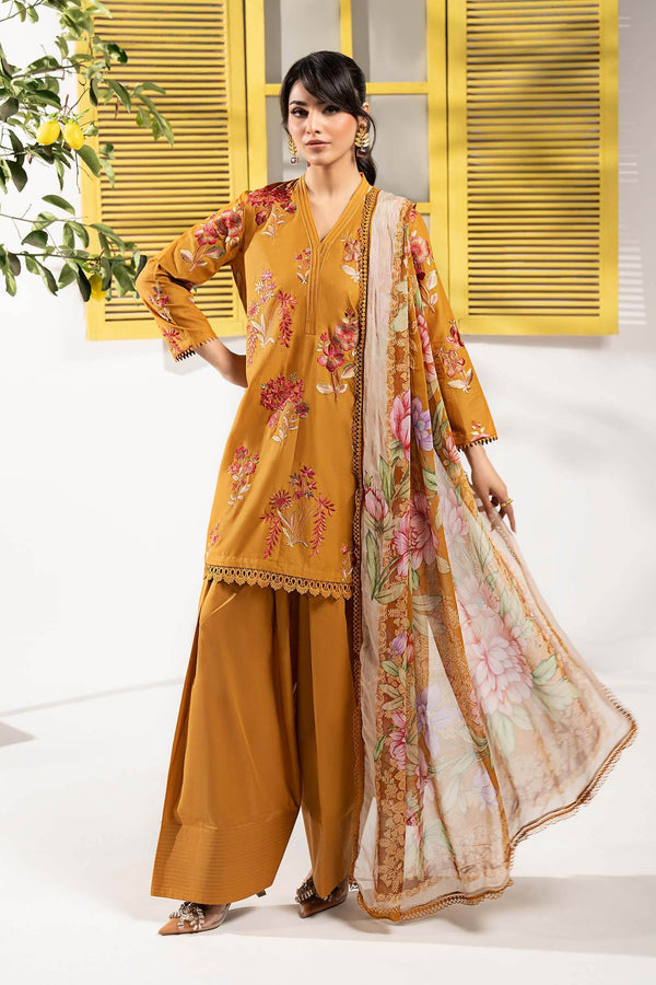 Maria B | Eid Festive Pret | DW-EF26-199 - by Libasekhas UK - Registered Vendor of : Maria B - 100% Original Designer Dress