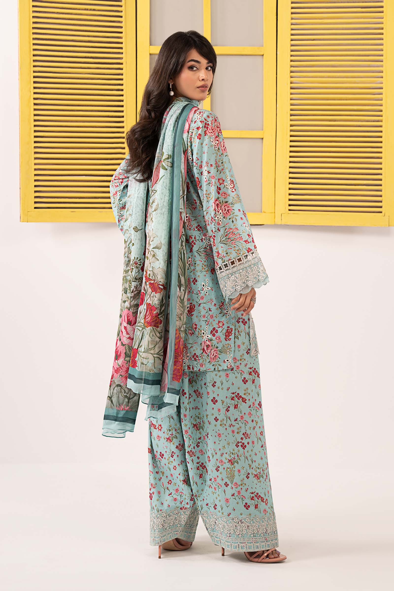 Maria B | Eid Festive Pret | DW-EF26-19 - by Libasekhas UK - Registered Vendor of : Maria B - 100% Original Designer Dress