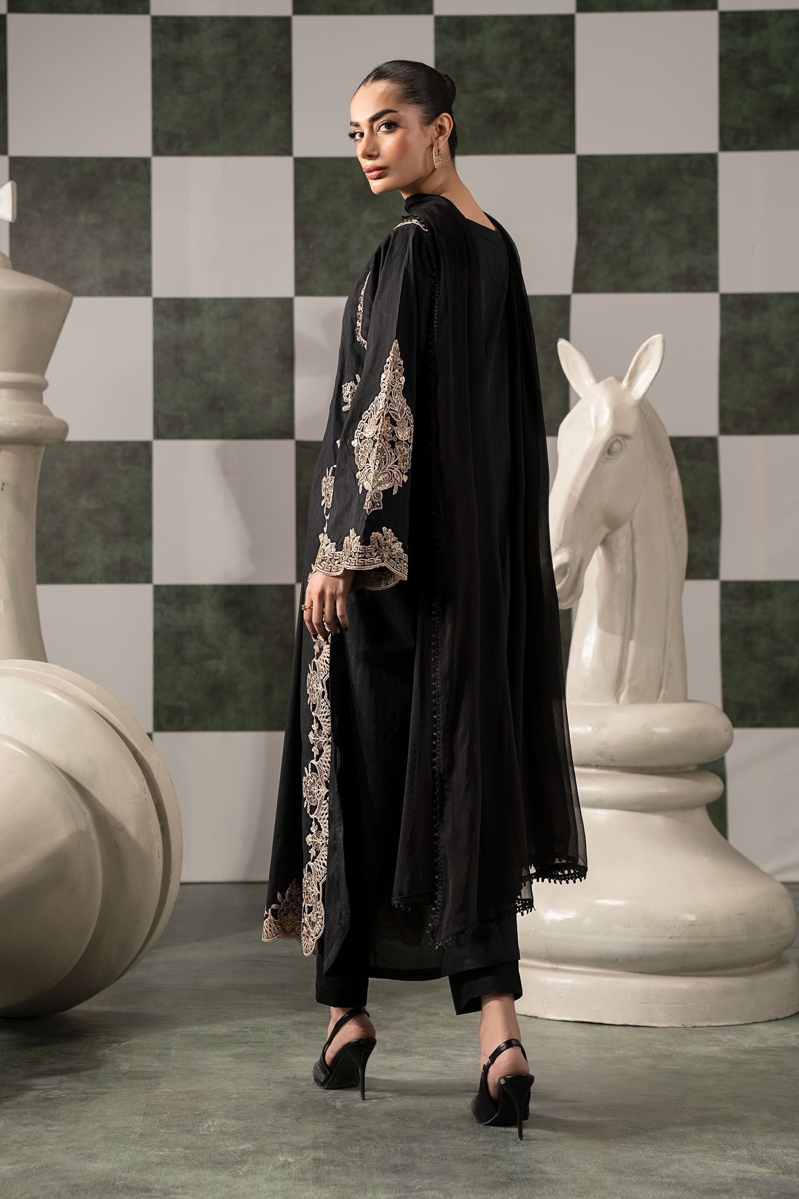 Maria B | Eid Festive Pret | DW-EF26-20 - by Libasekhas UK - Registered Vendor of : Maria B - 100% Original Designer Dress