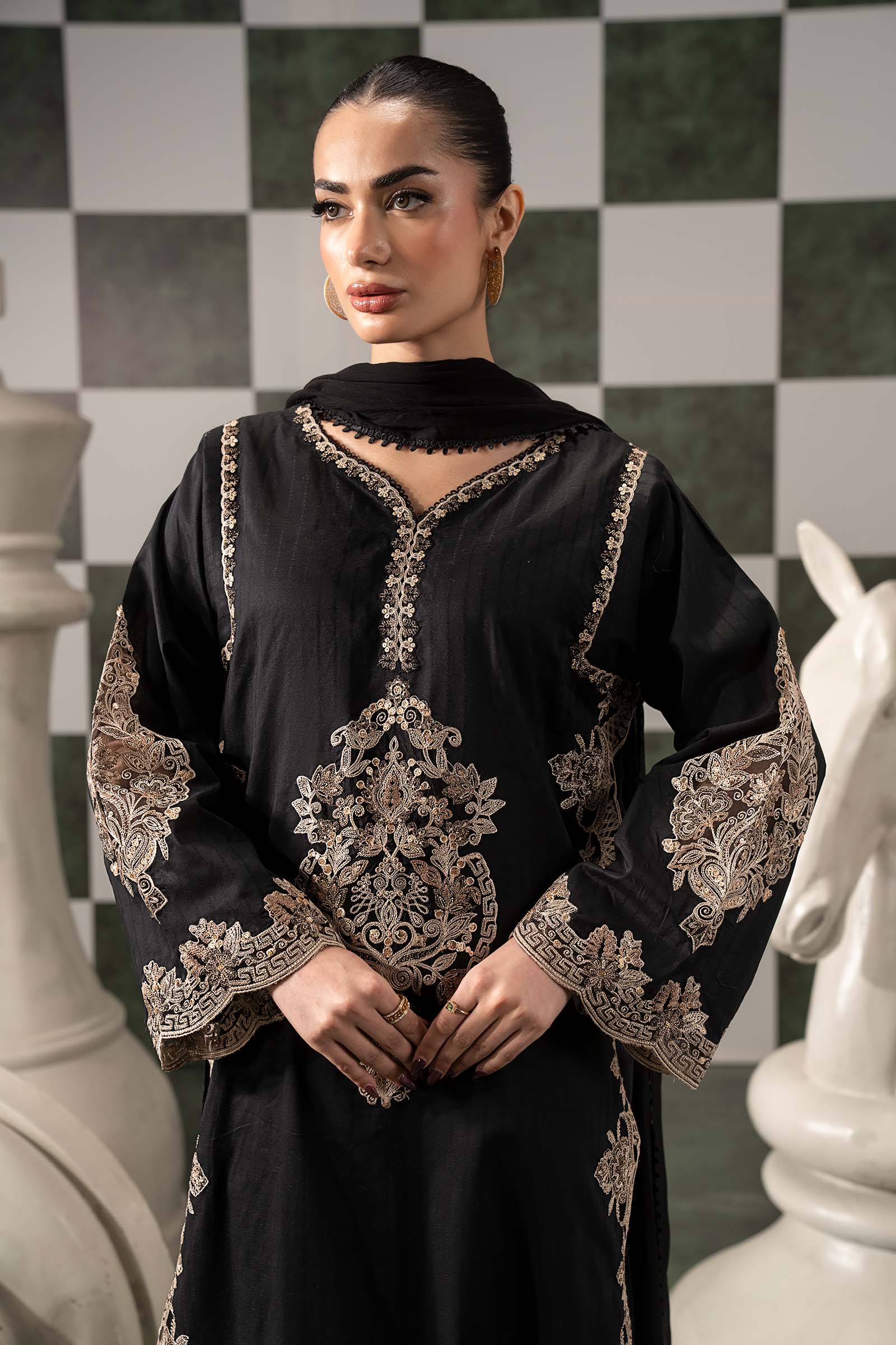 Maria B | Eid Festive Pret | DW-EF26-20 - by Libasekhas UK - Registered Vendor of : Maria B - 100% Original Designer Dress