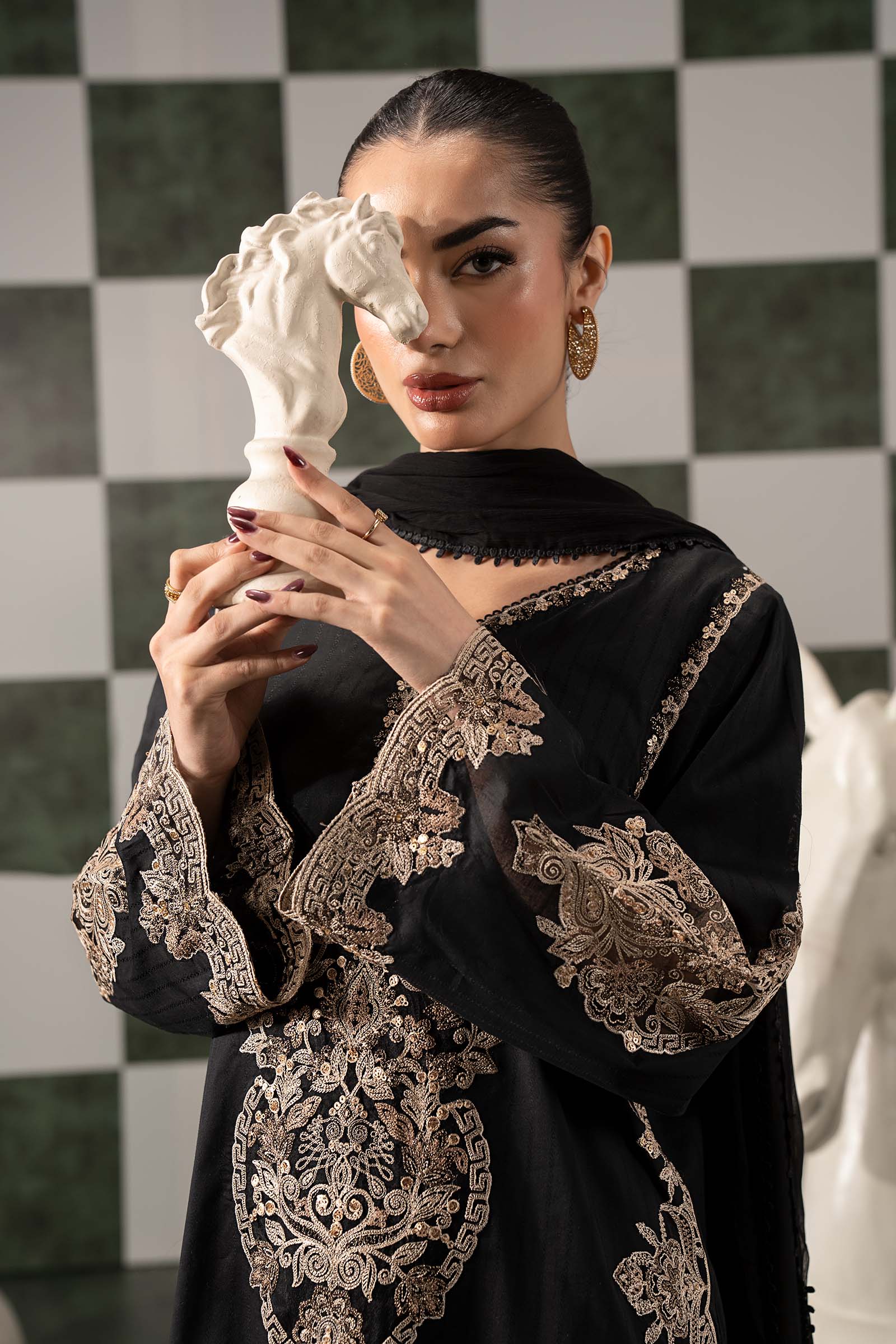 Maria B | Eid Festive Pret | DW-EF26-20 - by Libasekhas UK - Registered Vendor of : Maria B - 100% Original Designer Dress