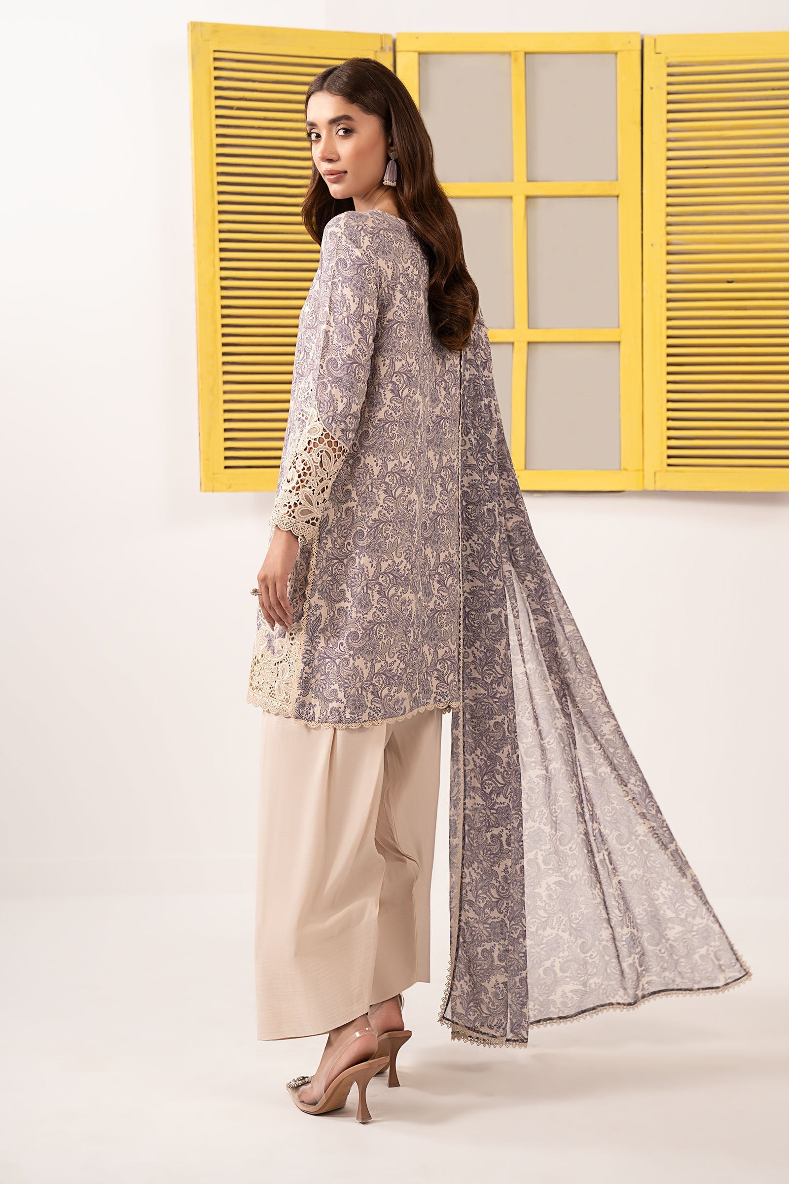 Maria B | Eid Festive Pret | DW-EF26-38 - by Libasekhas UK - Registered Vendor of : Maria B - 100% Original Designer Dress