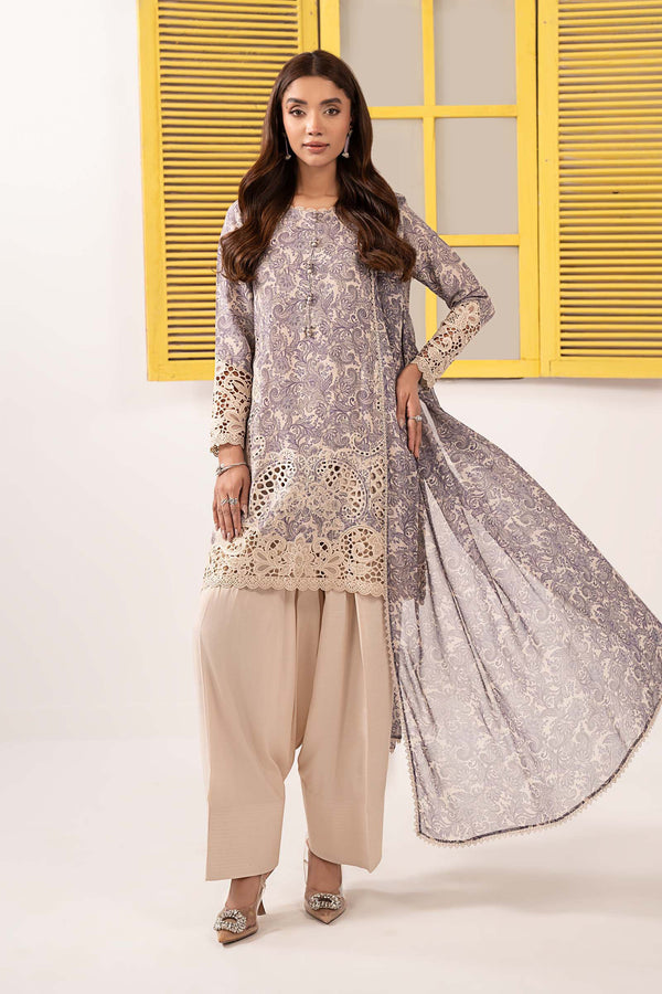 Maria B | Eid Festive Pret | DW-EF26-38 - by Libasekhas UK - Registered Vendor of : Maria B - 100% Original Designer Dress