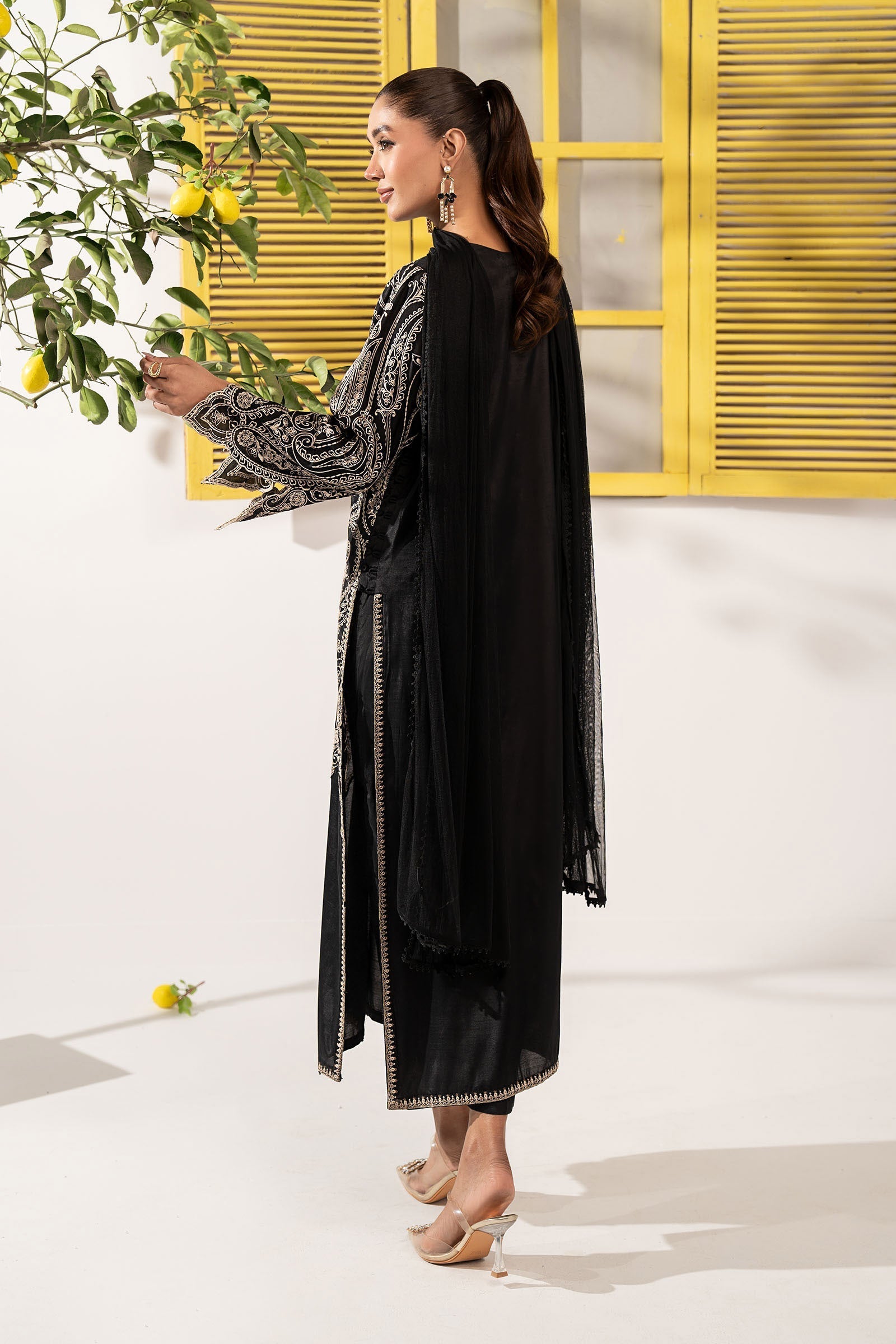 Maria B | Eid Festive Pret | DW-EF26-45 - by Libasekhas UK - Registered Vendor of : Maria B - 100% Original Designer Dress