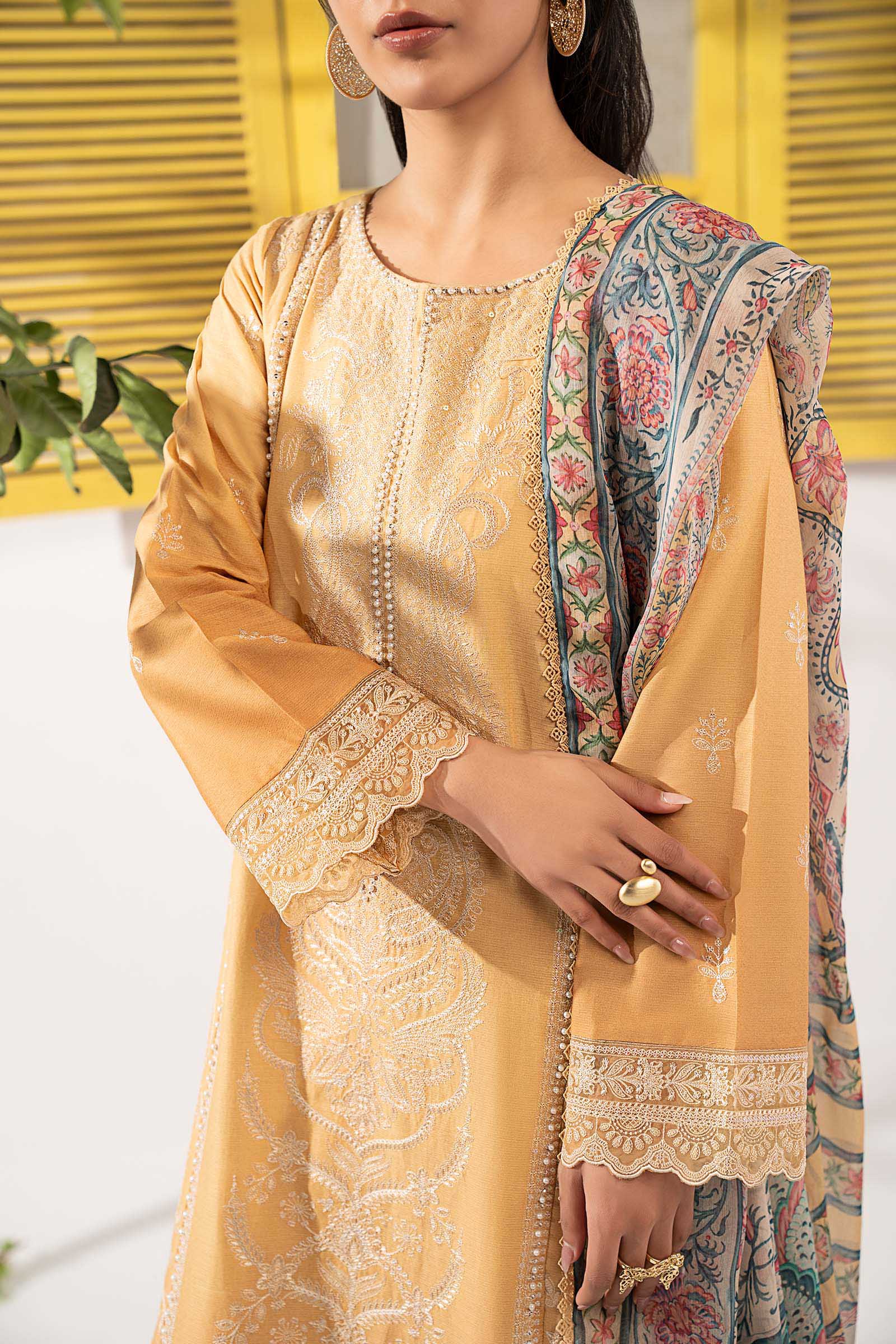 Maria B | Eid Festive Pret | DW-EF26-63 - by Libasekhas UK - Registered Vendor of : Maria B - 100% Original Designer Dress