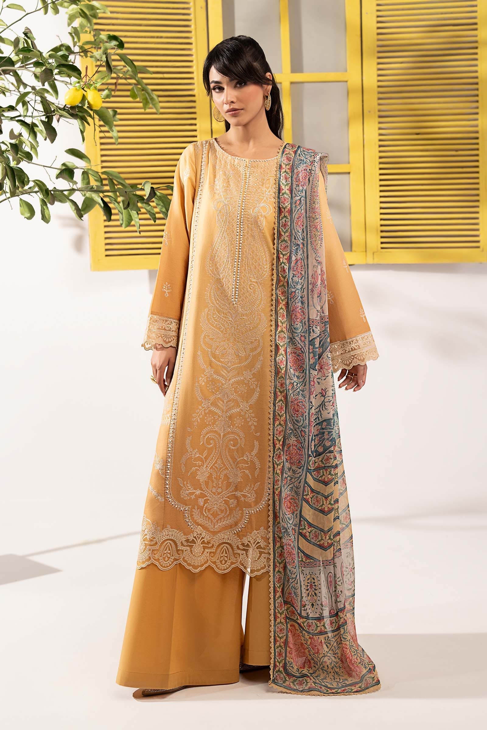 Maria B | Eid Festive Pret | DW-EF26-63 - by Libasekhas UK - Registered Vendor of : Maria B - 100% Original Designer Dress