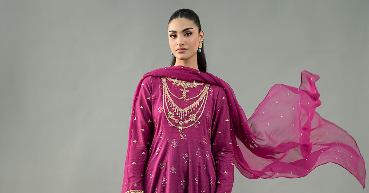Maira B | Ready to Wear | DW-EF21-04R1 - by - Libasekhas UK - Registered Vendor of : Maria B - 100% Original Designer Dresss