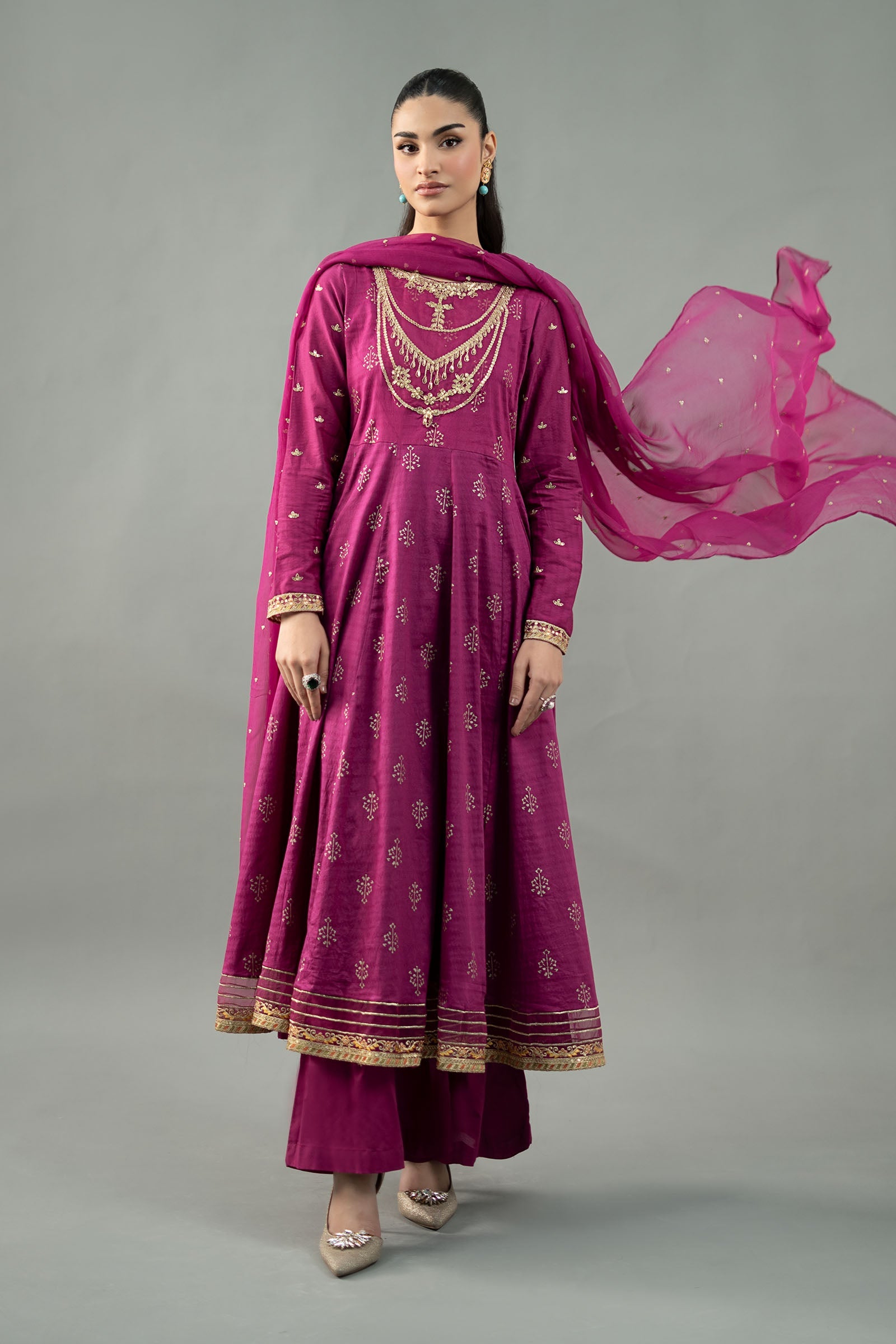 Maira B | Ready to Wear | DW-EF21-04R1 - by - Libasekhas UK - Registered Vendor of : Maria B - 100% Original Designer Dresss