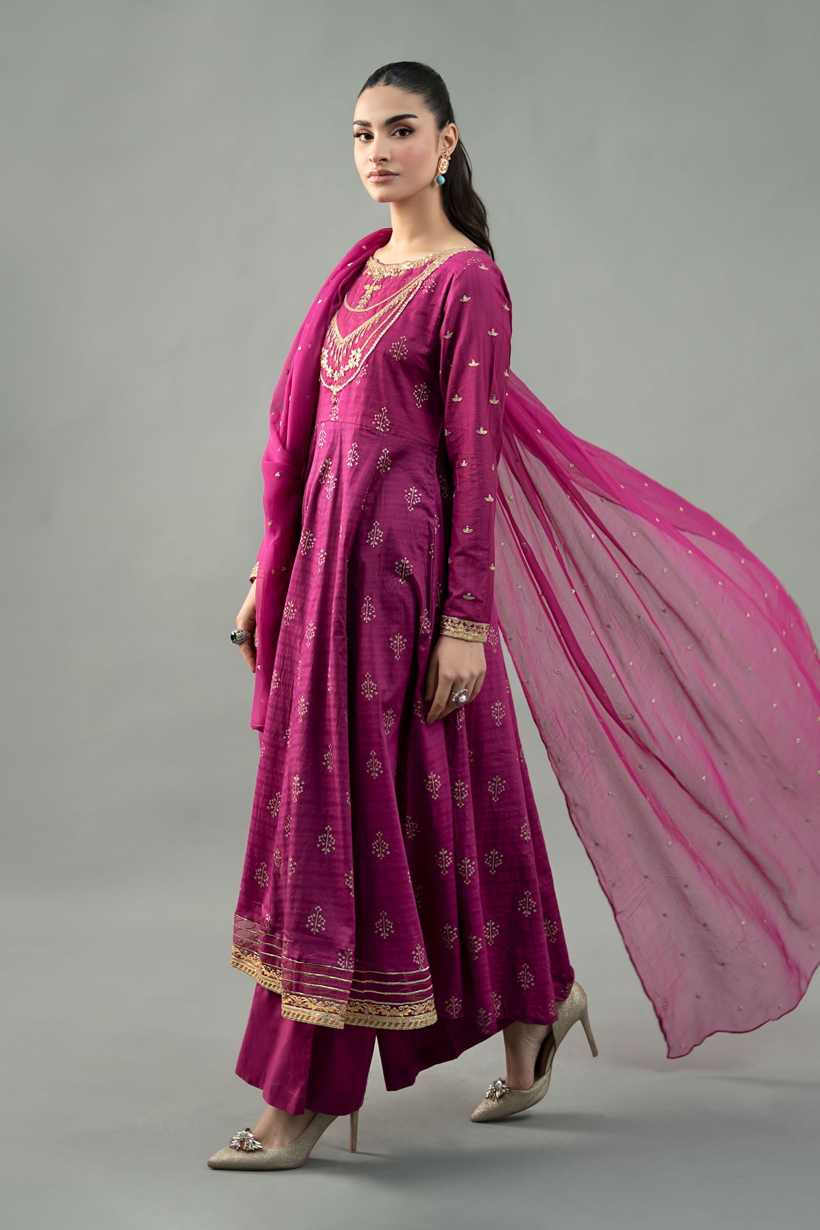 Maira B | Ready to Wear | DW-EF21-04R1 - by - Libasekhas UK - Registered Vendor of : Maria B - 100% Original Designer Dresss