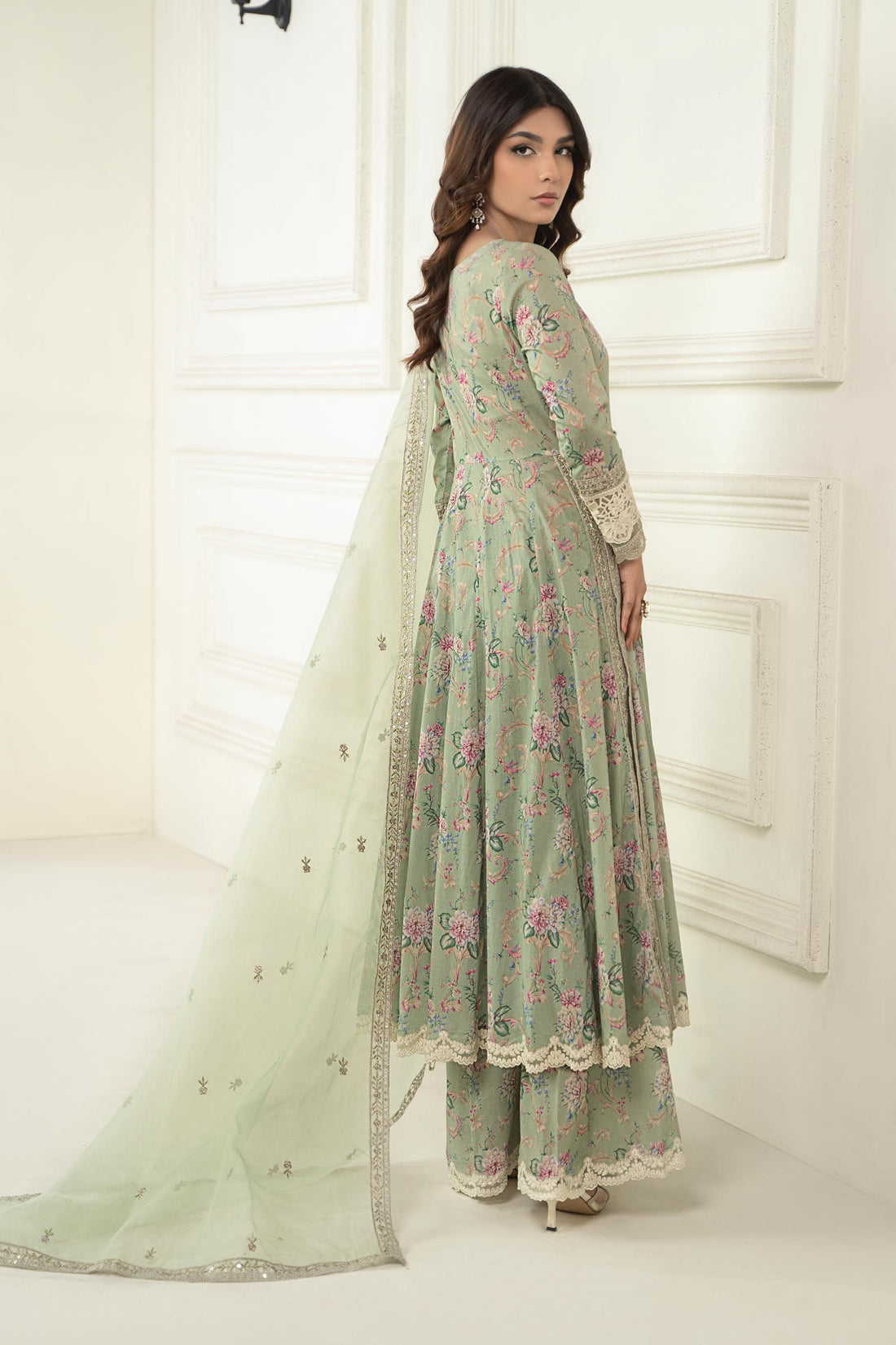 Maria B | Eid Festive Pret | DW-EF24-102R1 - by Libasekhas UK - Registered Vendor of : Maria B - 100% Original Designer Dress
