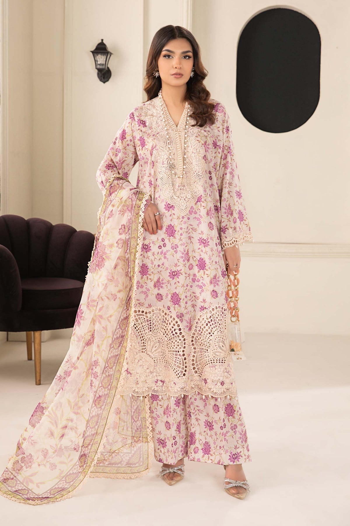 Maria B | Casual Pret 2024 | DW-EF24-108 - by - Libasekhas UK - Registered Vendor of : Maria B - 100% Original Designer Dresss