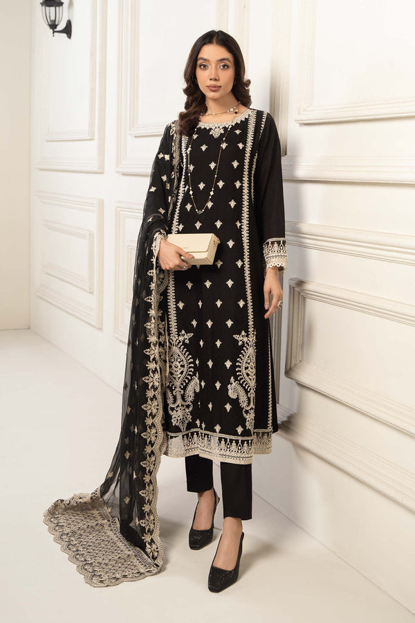 Maria B | Eid Festive Pret | DW-EF24-117R1 - by Libasekhas UK - Registered Vendor of : Maria B - 100% Original Designer Dress
