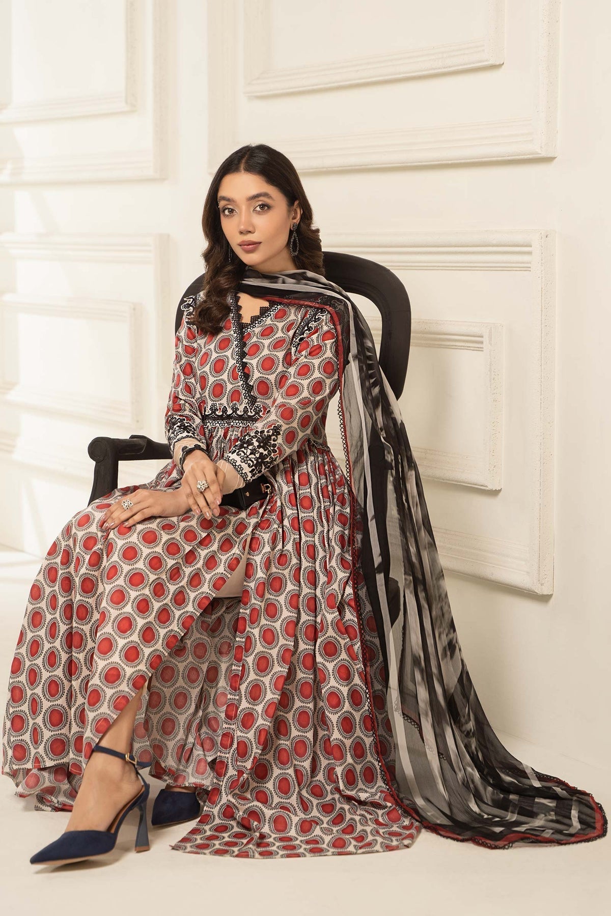 Maria B | Casual Pret 2024 | W-EF24-51 - by - Libasekhas UK - Registered Vendor of : Maria B - 100% Original Designer Dresss