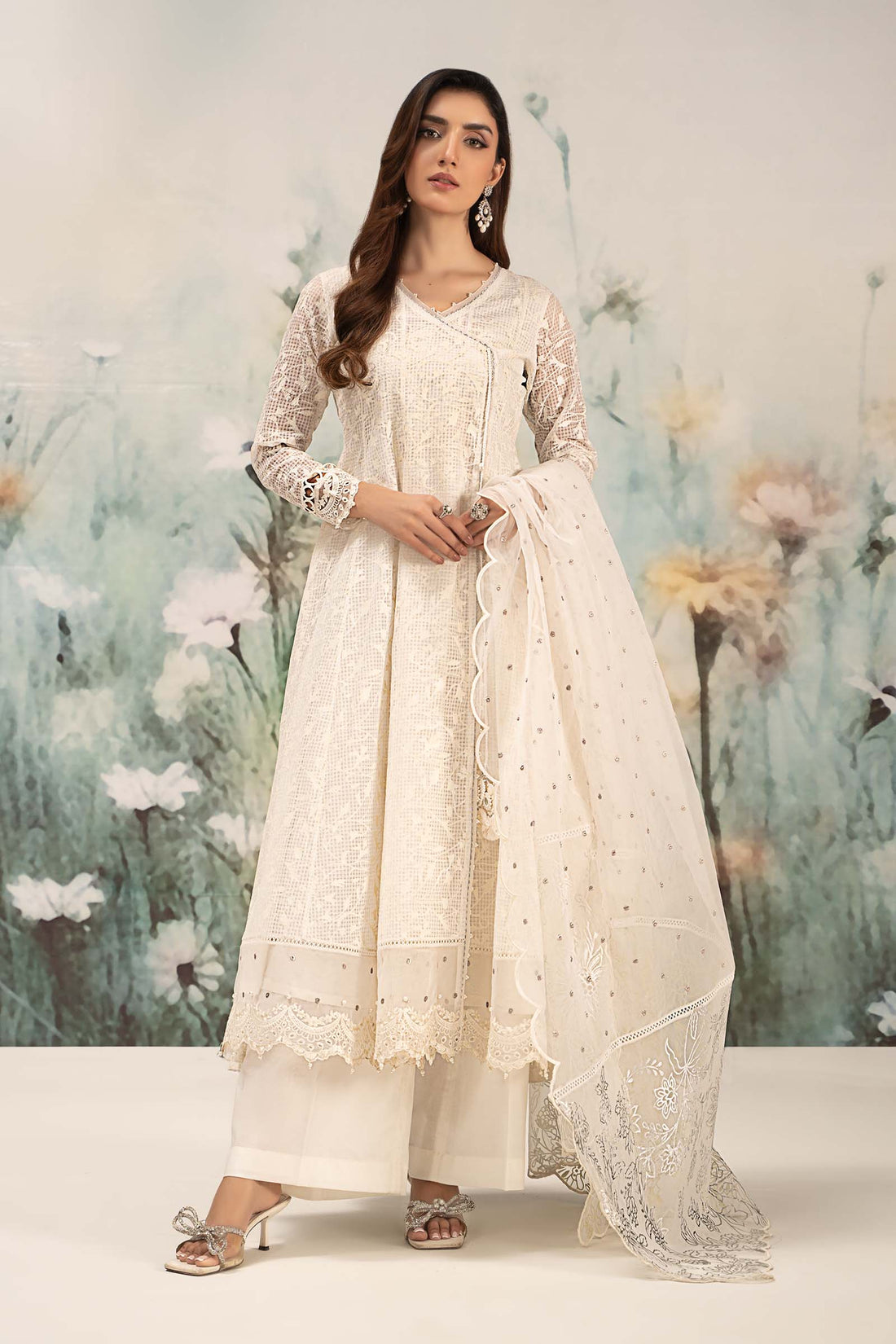 Maira B | Ready to Wear | DW-EF25-101 - by - Libasekhas UK - Registered Vendor of : Maria B - 100% Original Designer Dresss