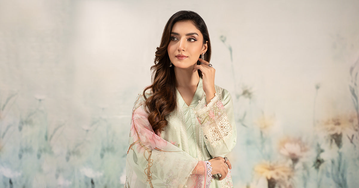 Maira B | Ready to Wear | DW-EF25-151 - by - Libasekhas UK - Registered Vendor of : Maria B - 100% Original Designer Dresss