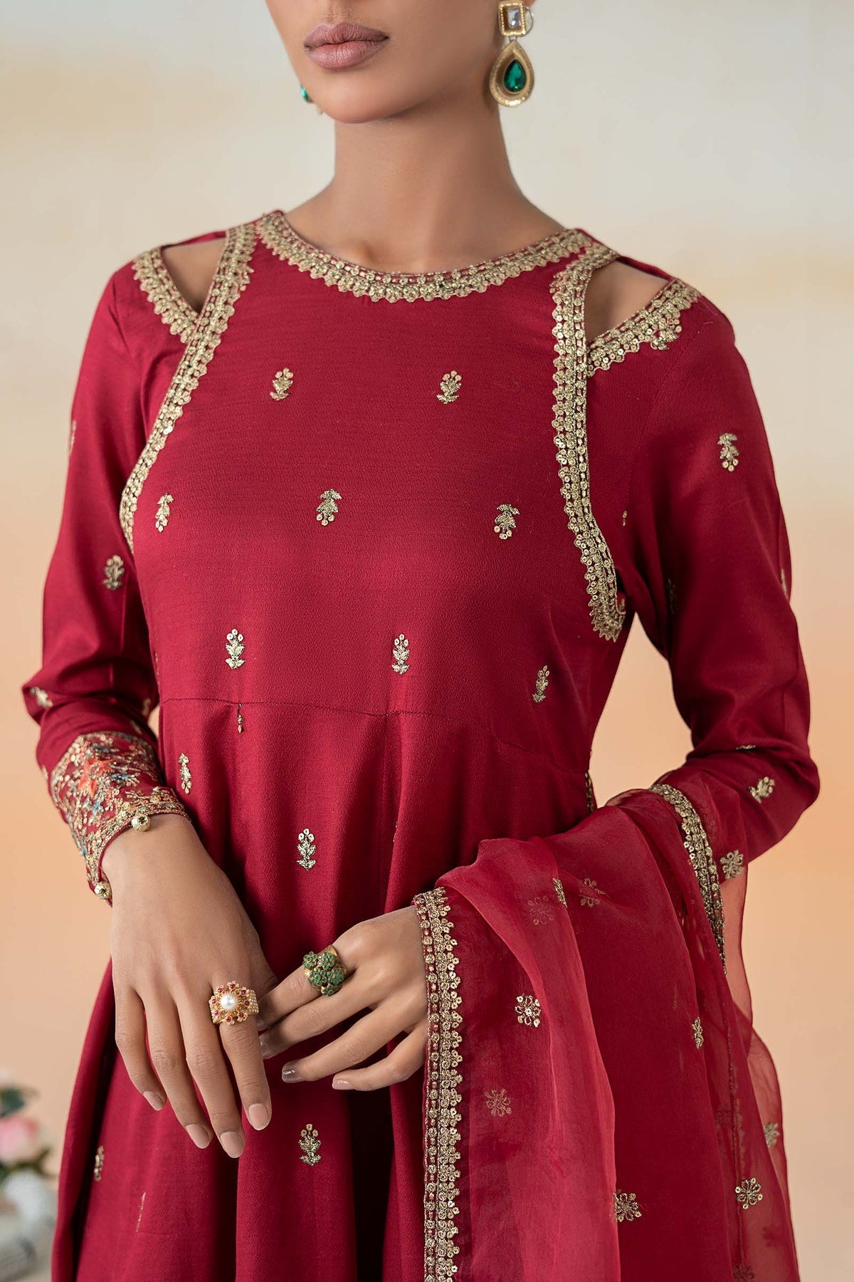 Maria B | Formal Wears | DW-EF25-19 - by - Libasekhas UK - Registered Vendor of : Maria B - 100% Original Designer Dresss