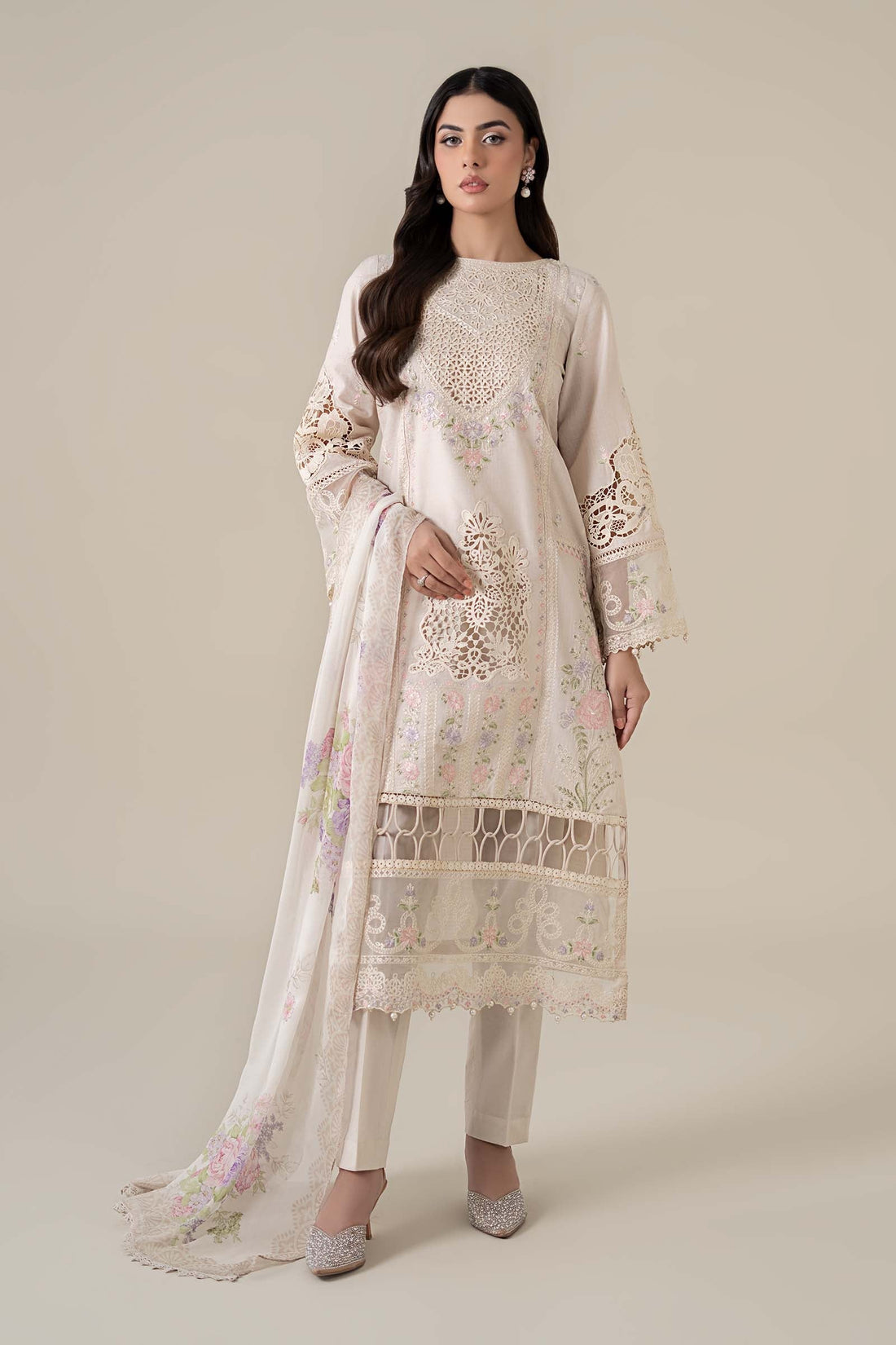 Maria B | Luxury Pret 25 | DW-EF25-35 - by - Libasekhas UK - Registered Vendor of : Maria B - 100% Original Designer Dresss